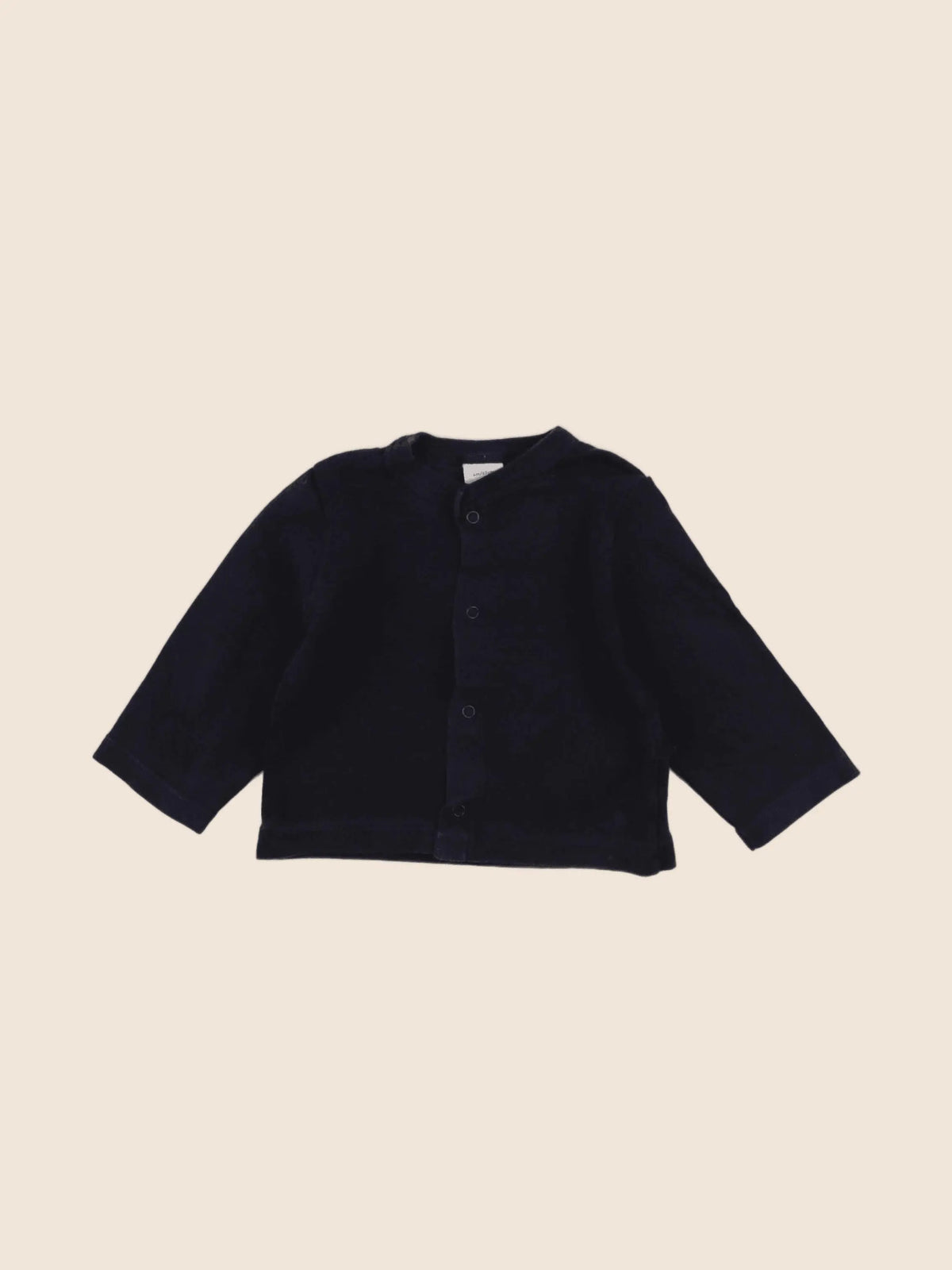 Petit Bateau - gilet bleu - 6 mois
