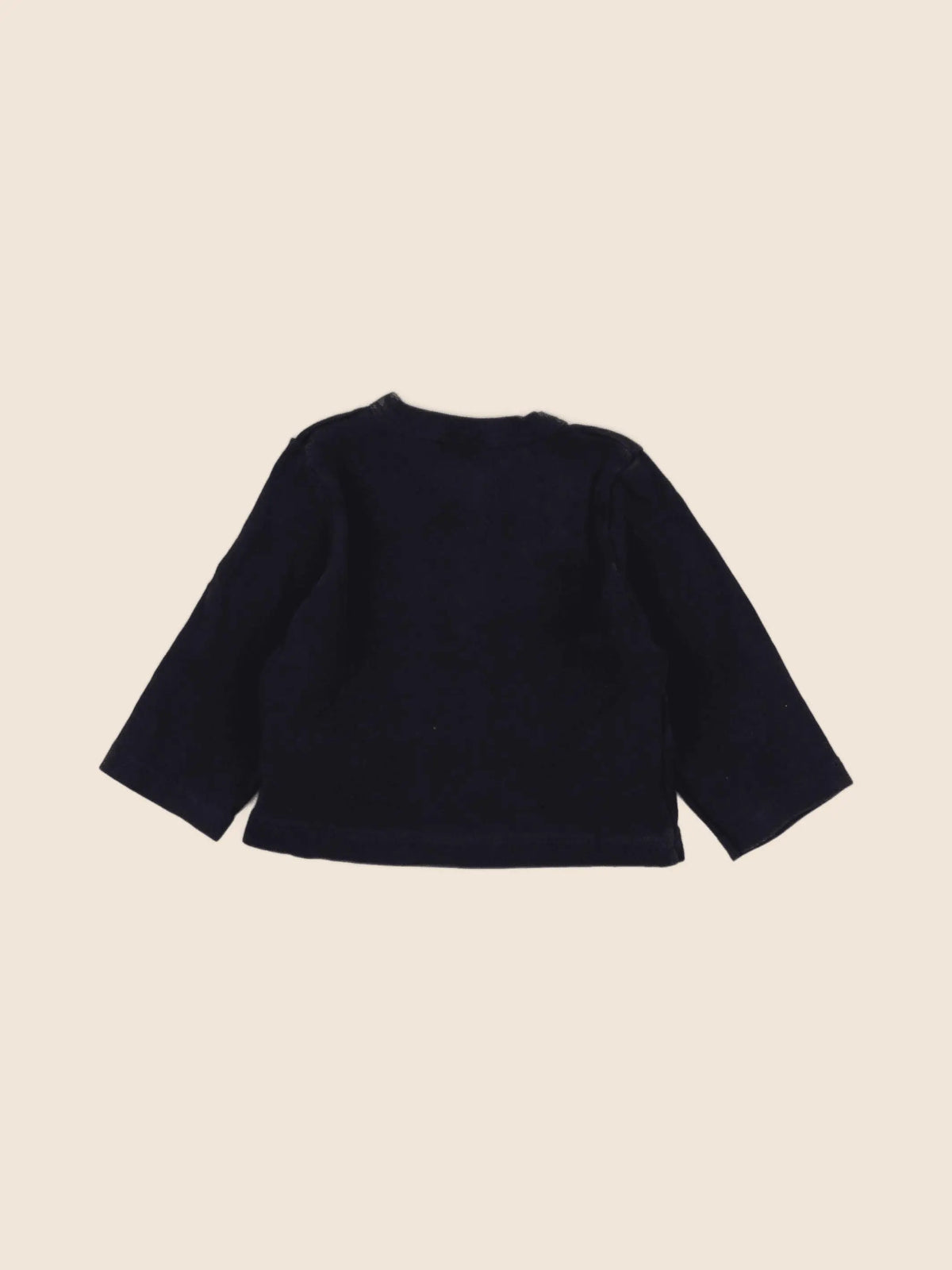 Petit Bateau - gilet bleu - 6 mois