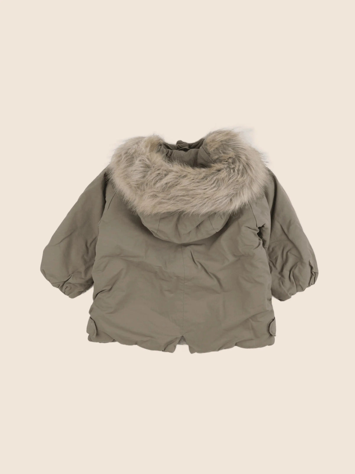 Zara - doudoune vert - 9/12 mois