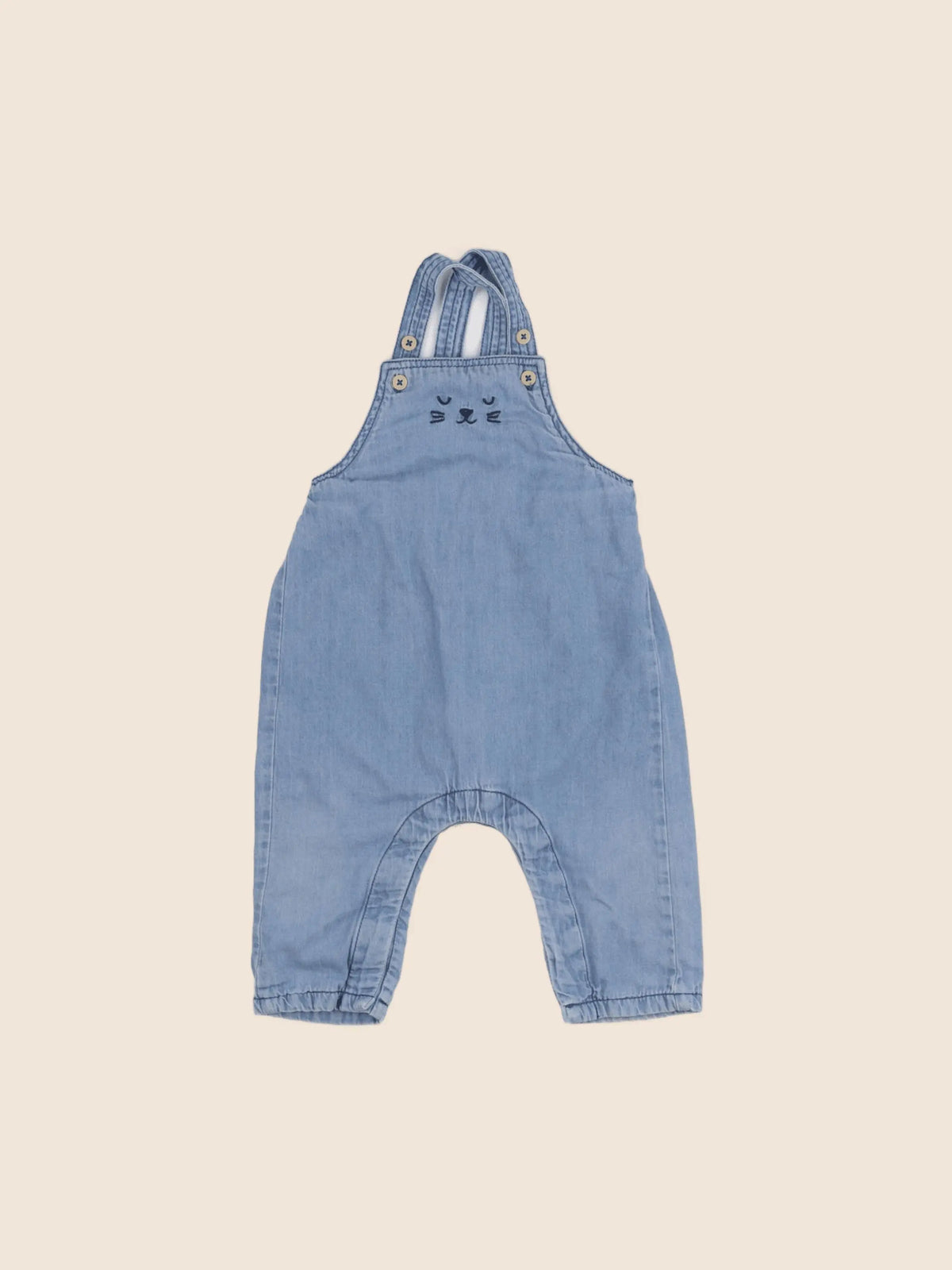 Boutchou - salopette bleu - 6 mois