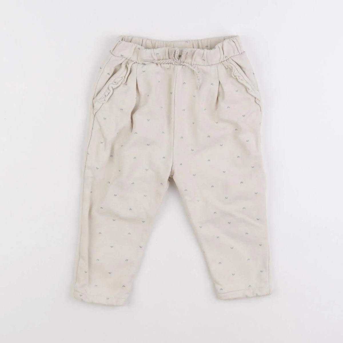 Vertbaudet - jogging beige - 24 mois