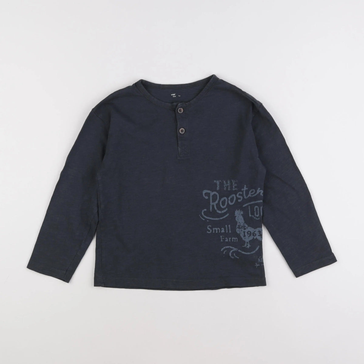Vertbaudet - tee-shirt gris - 8 ans