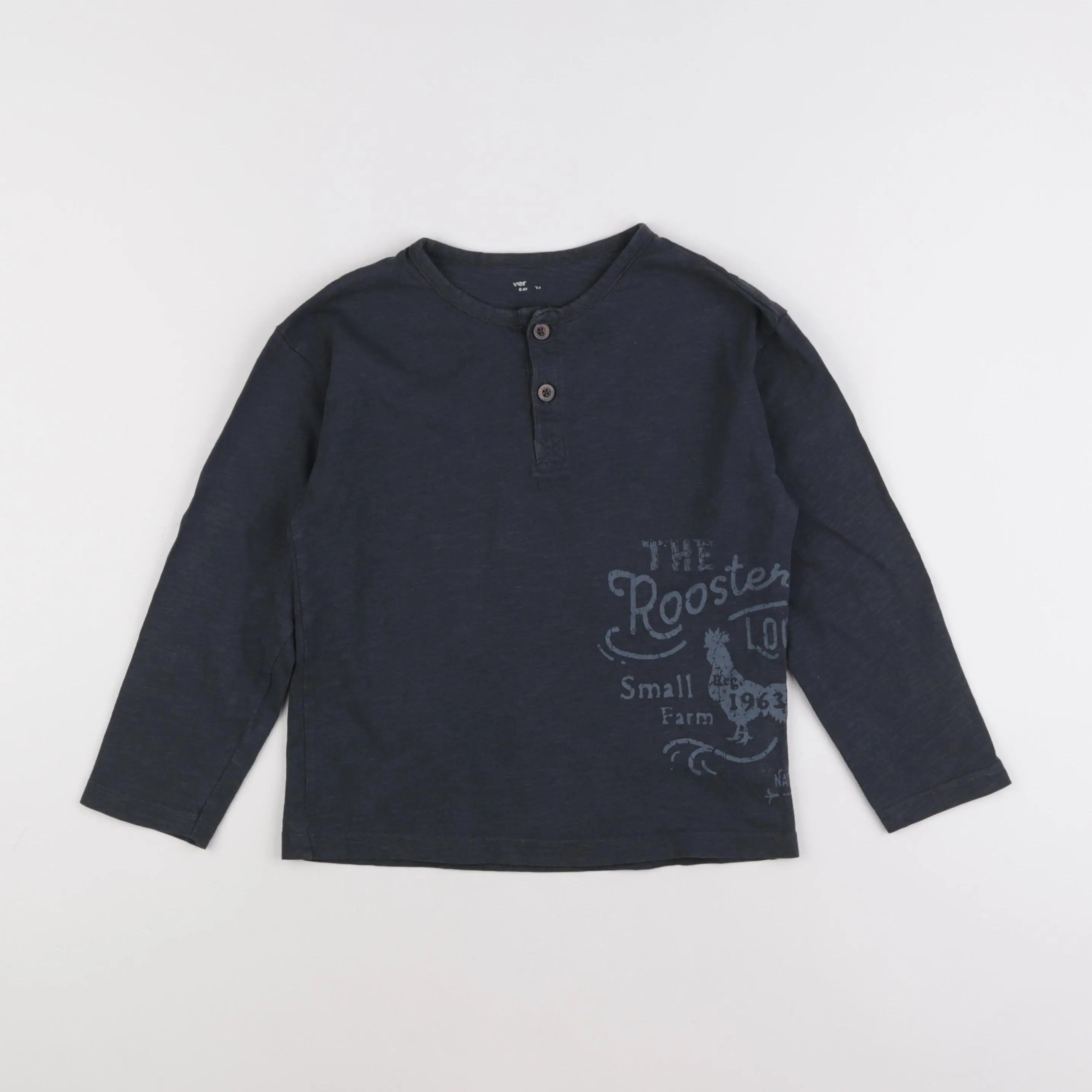 Vertbaudet - tee-shirt gris - 8 ans
