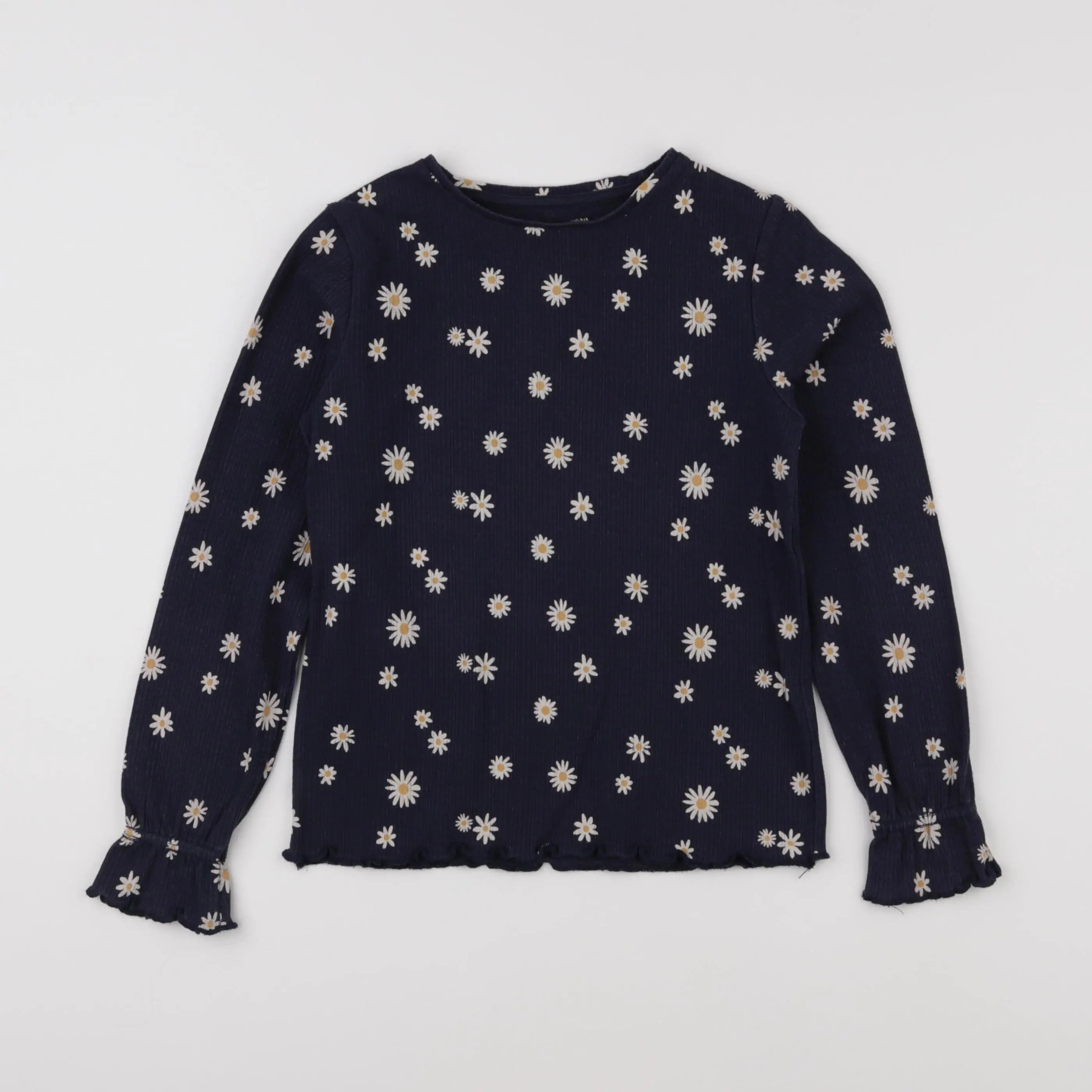 Vertbaudet - tee-shirt bleu - 8 ans