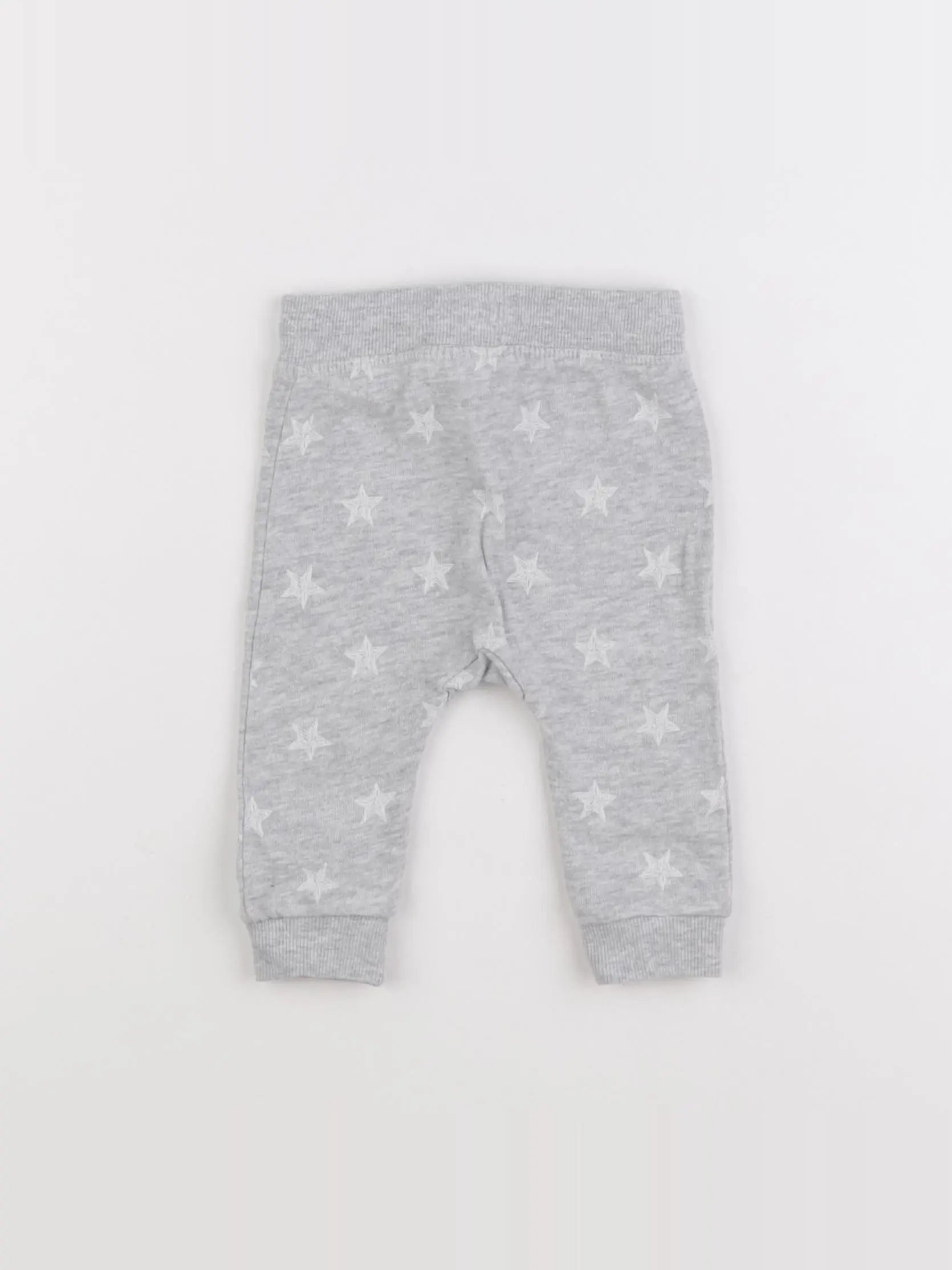 H&M - jogging gris - 3/6 mois