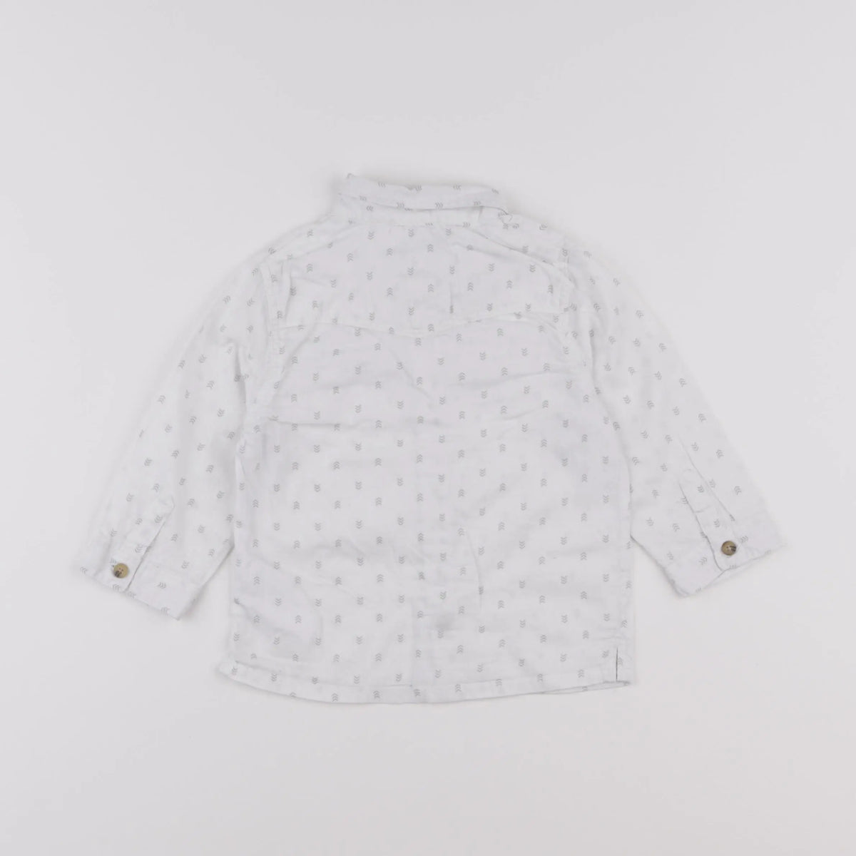 Vertbaudet - chemise blanc - 12 mois