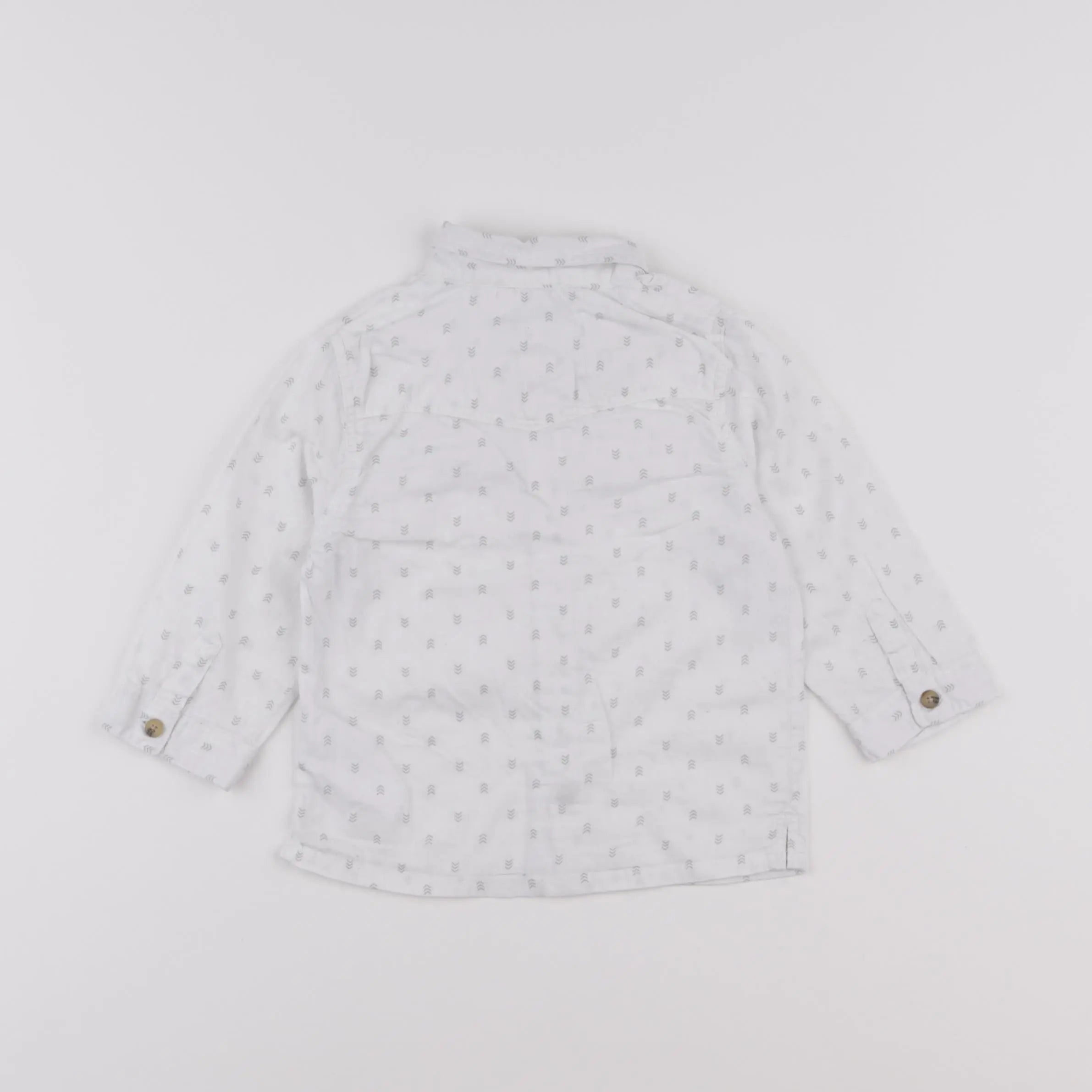 Vertbaudet - chemise blanc - 12 mois