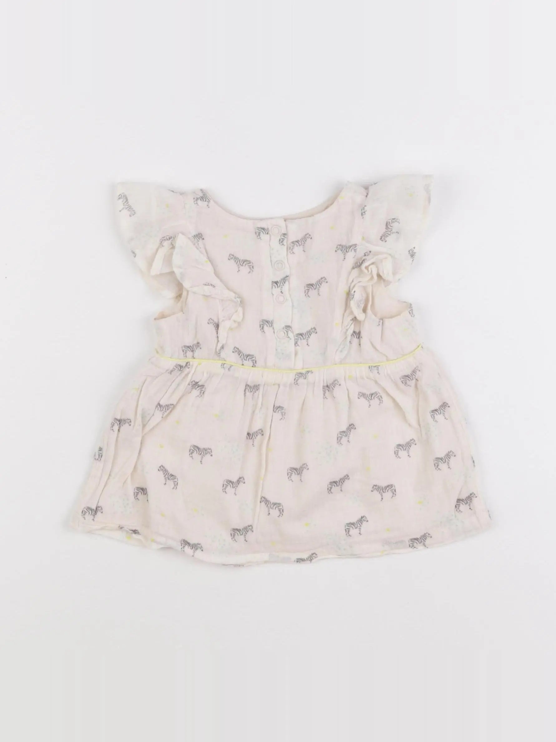 Tape à l'oeil - robe beige - 6 mois