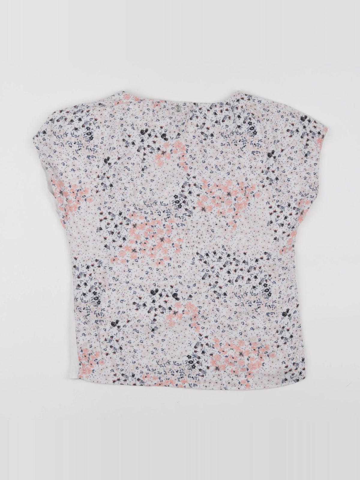 IKKS - tee-shirt blanc, bleu - 12 ans