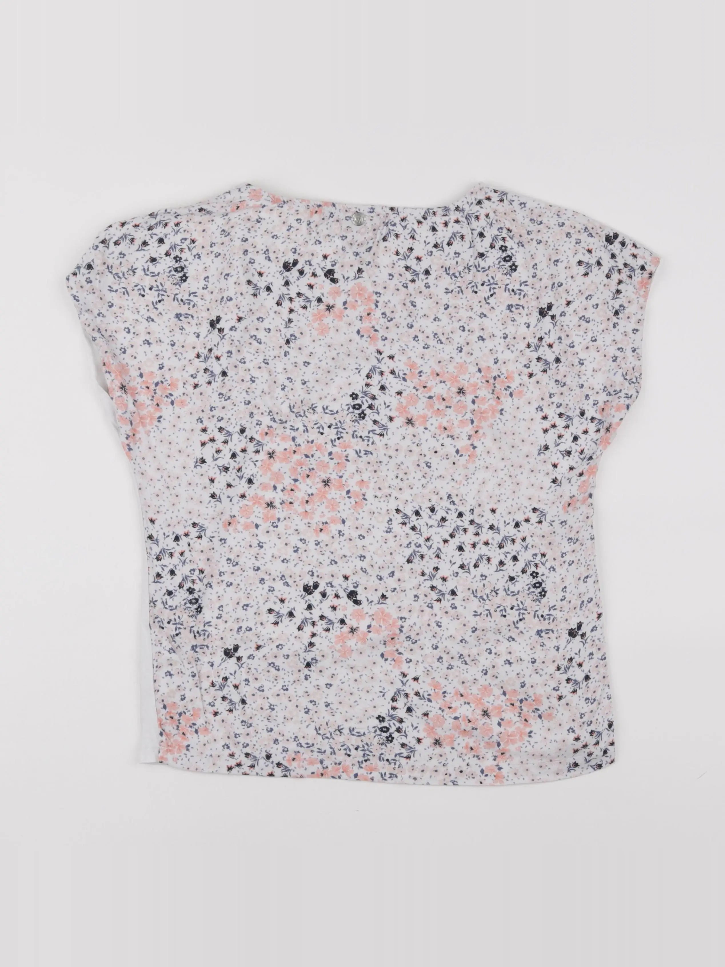 IKKS - tee-shirt blanc, bleu - 12 ans