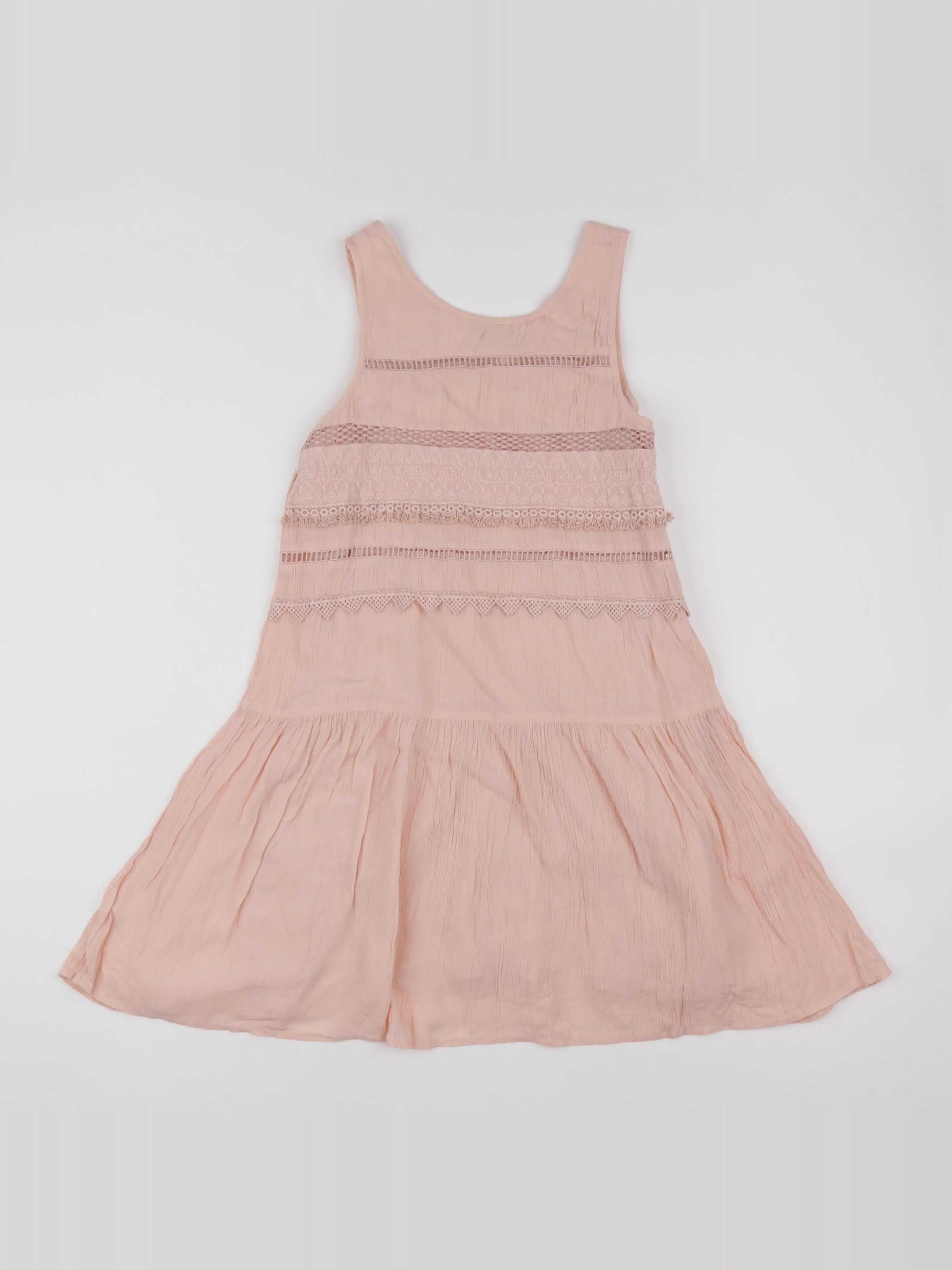 IKKS - robe rose - 12 ans