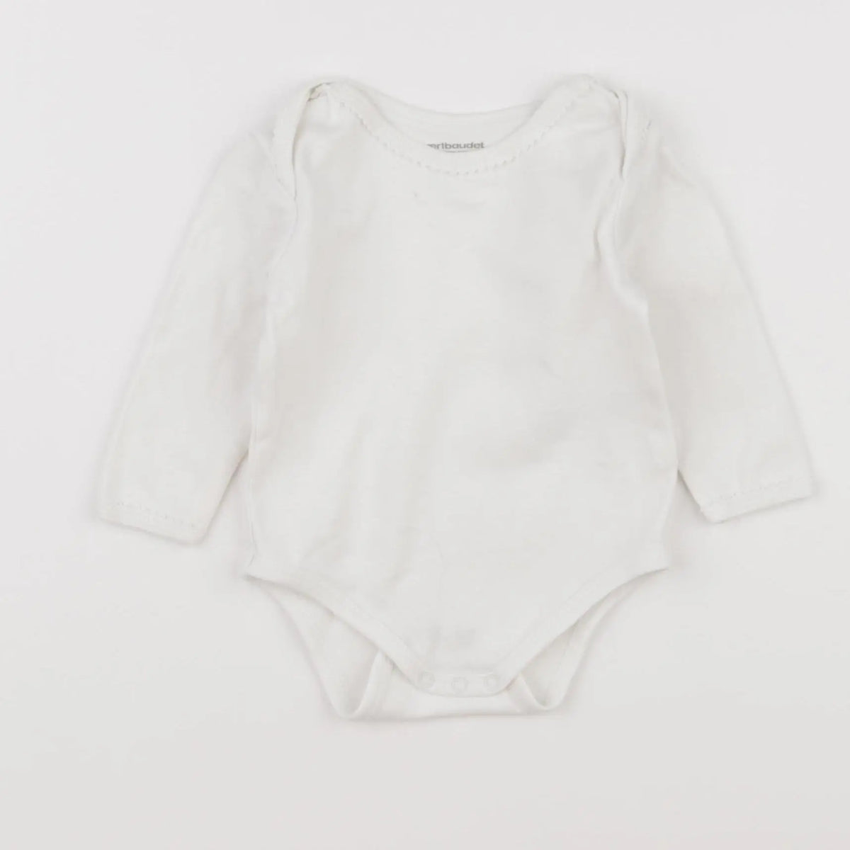 Vertbaudet - body blanc - 6 mois