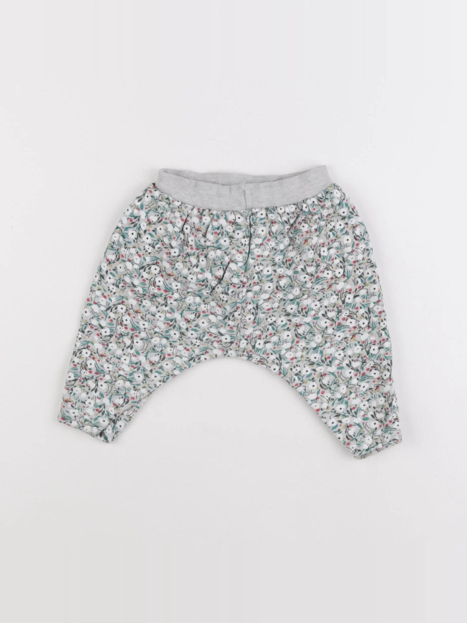 Petit Bateau - jogging gris - 6 mois
