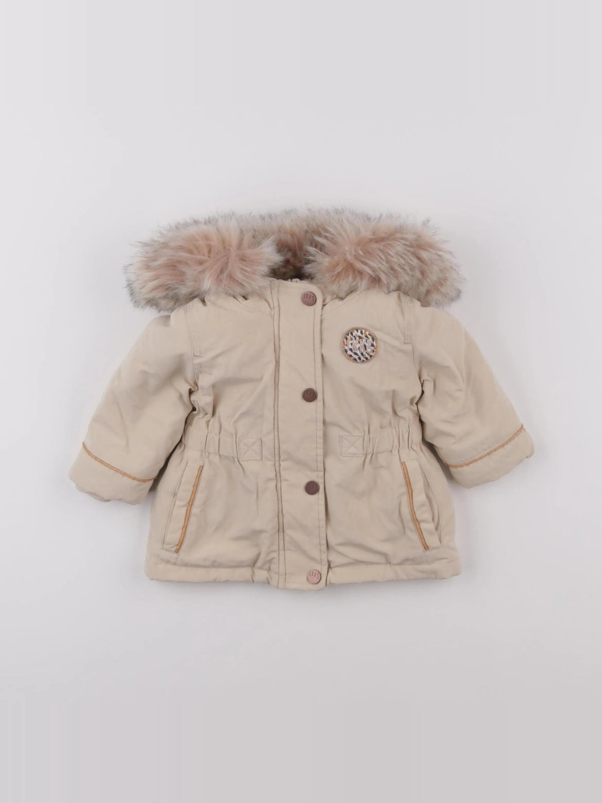 IKKS - parka beige - 6 mois