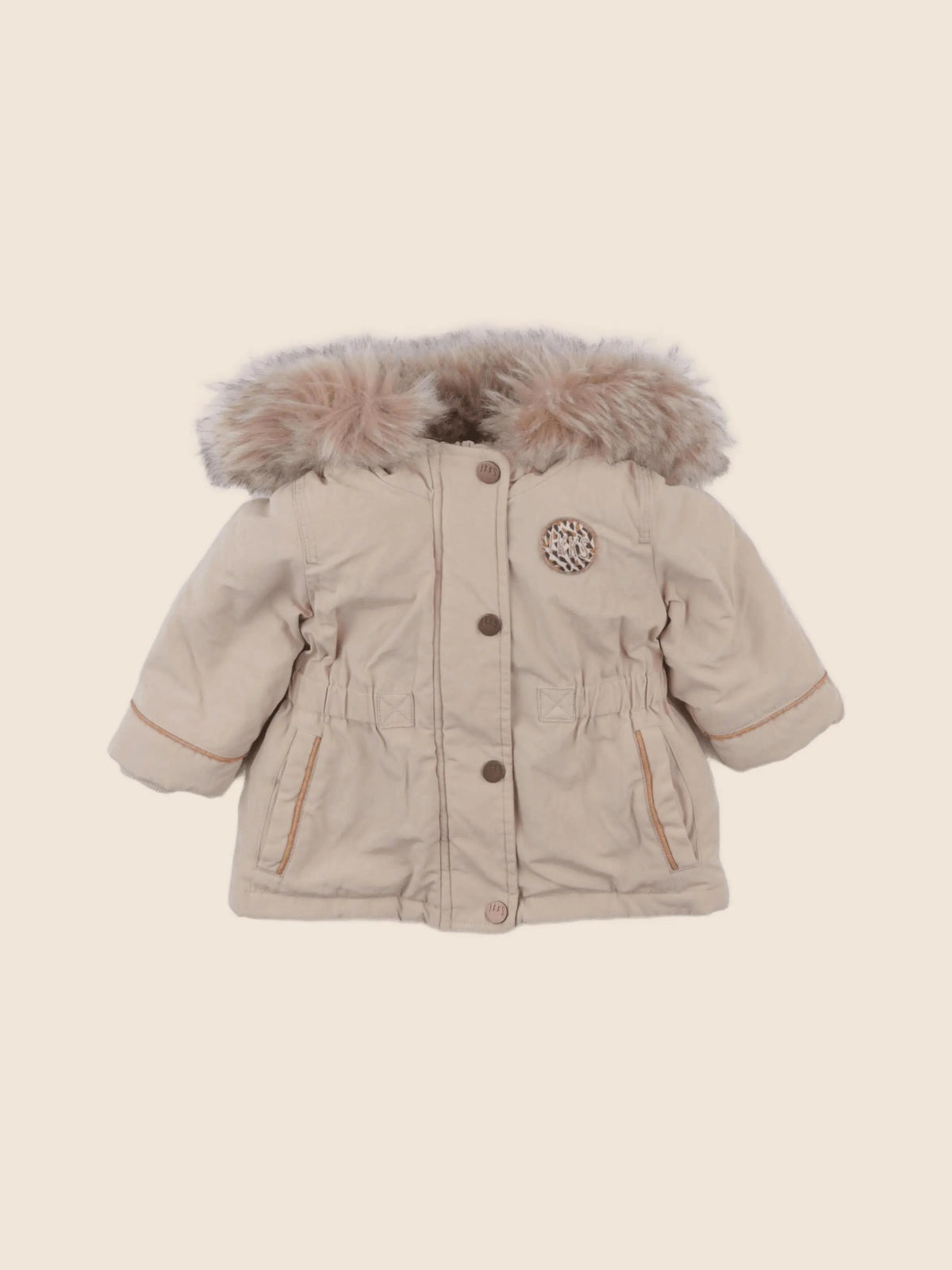 IKKS - parka beige - 6 mois