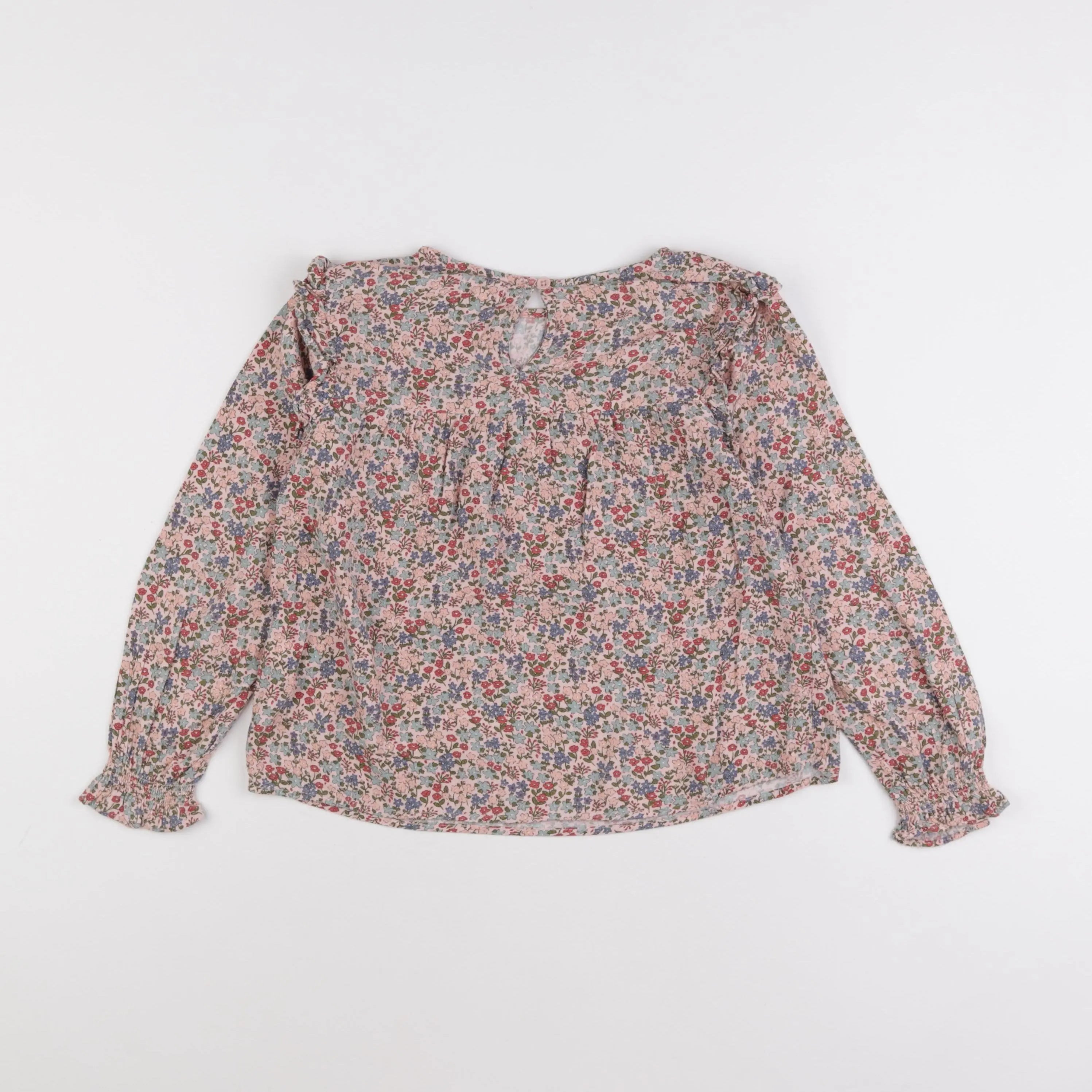 Vertbaudet - blouse rose - 8 ans