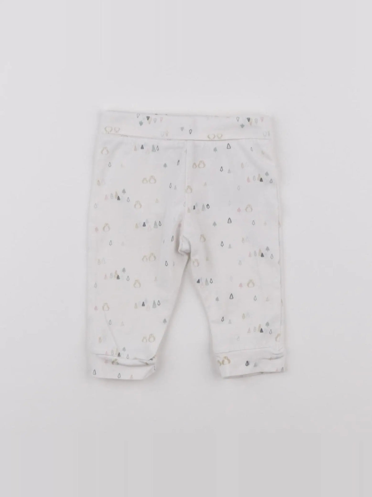 Vertbaudet - legging blanc - 3 mois