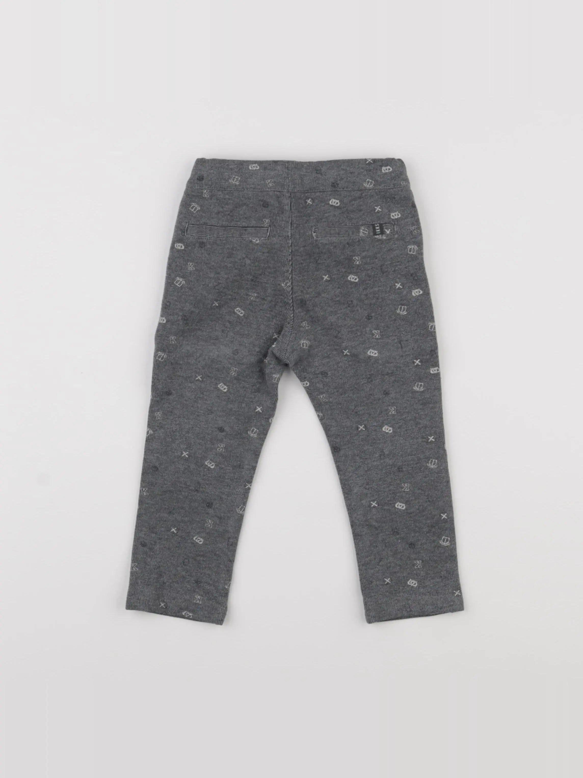 IKKS - pantalon gris - 18 mois