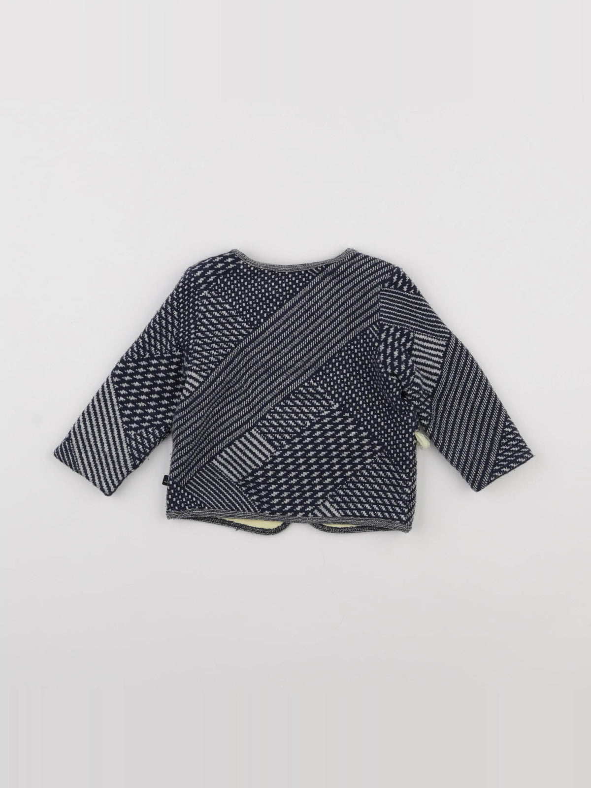 IKKS - veste bleu, jaune - 12 mois