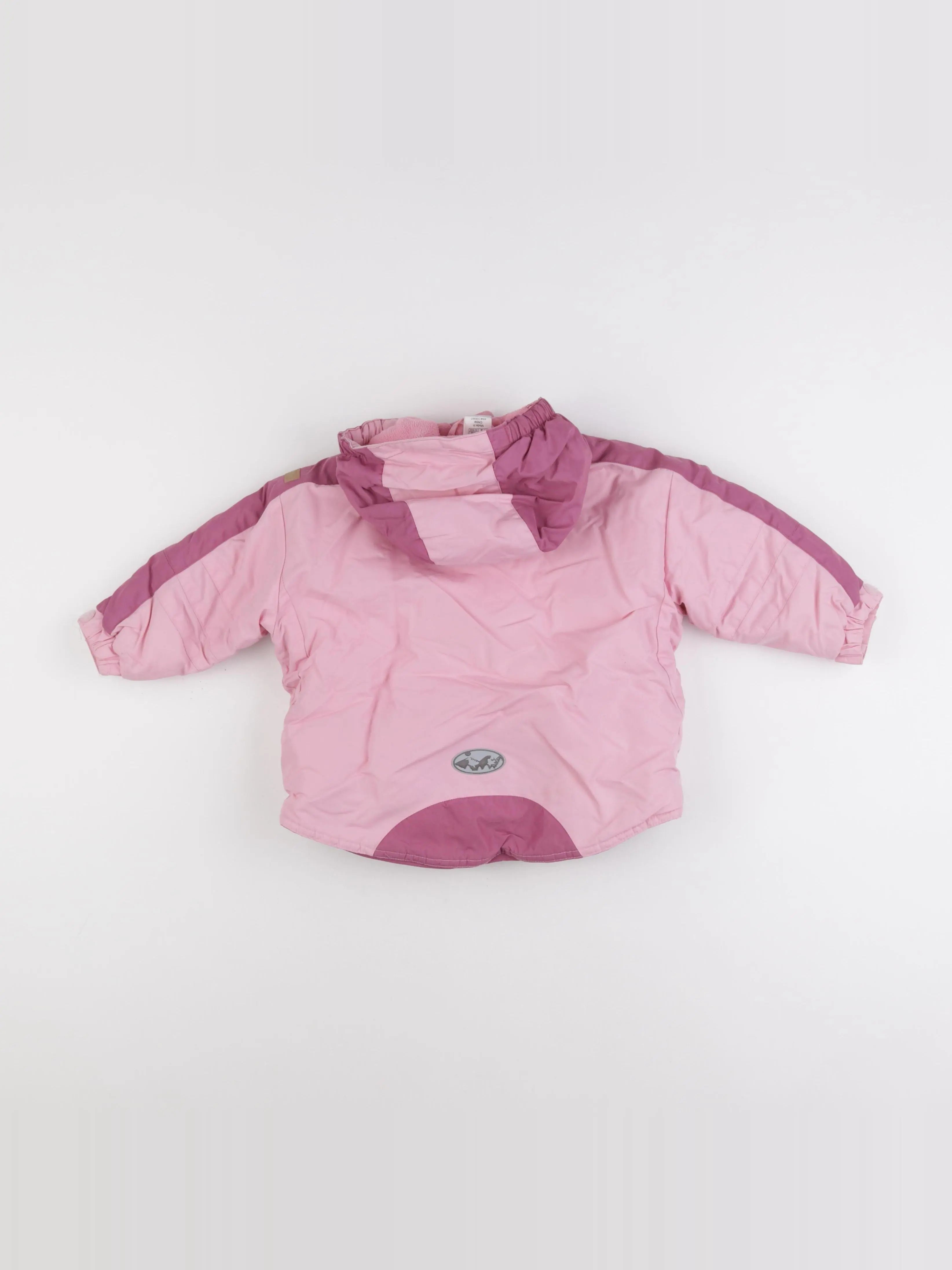 Decathlon ski - manteau de ski rose - 18 mois