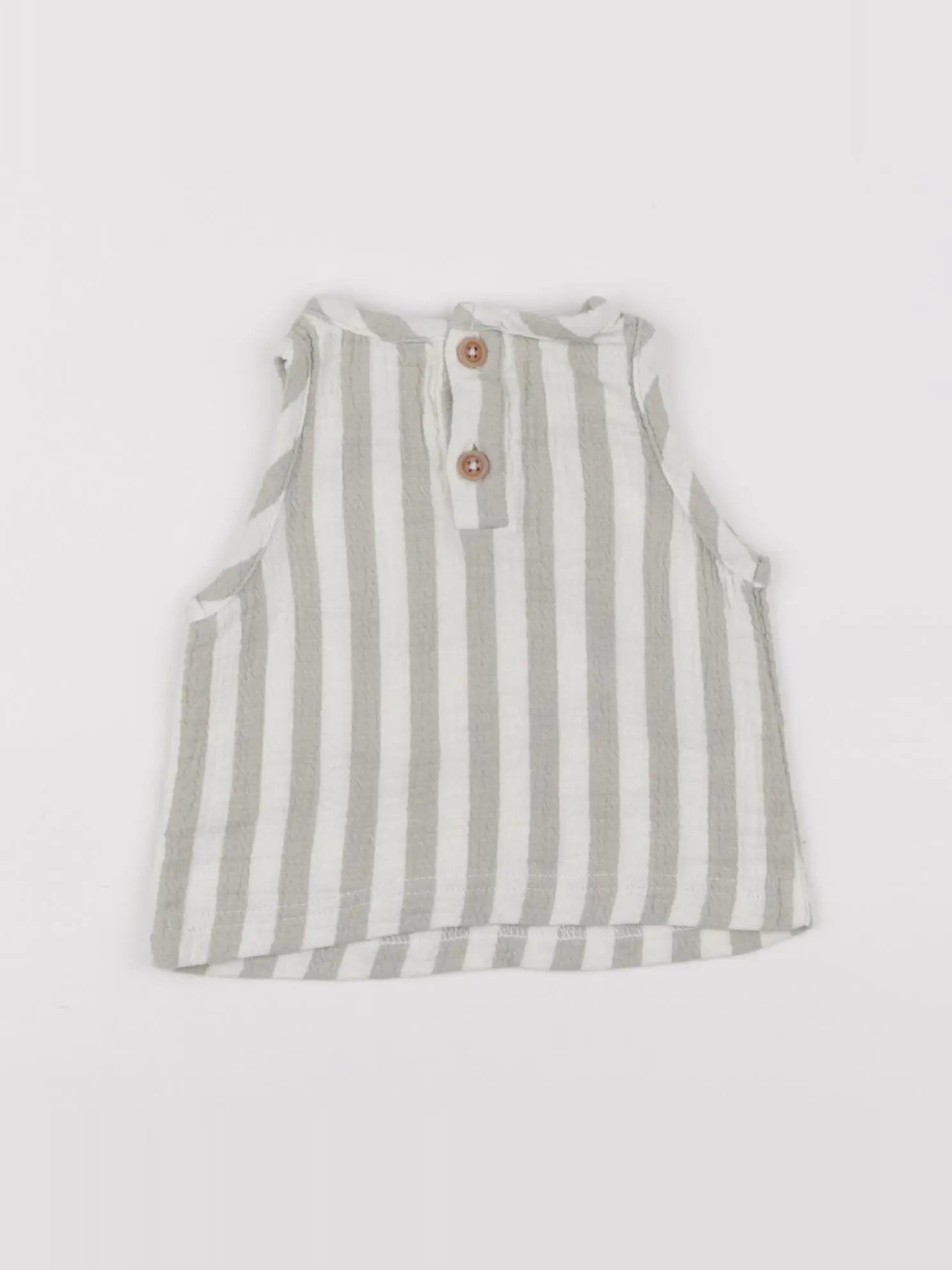 Quincy Mae - blouse beige - 0/3 mois