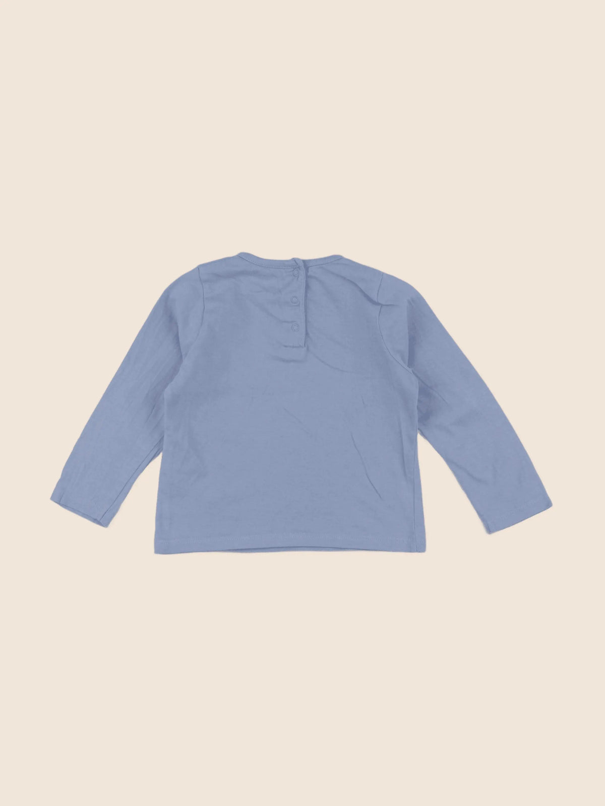 Vertbaudet - tee-shirt bleu - 18 mois