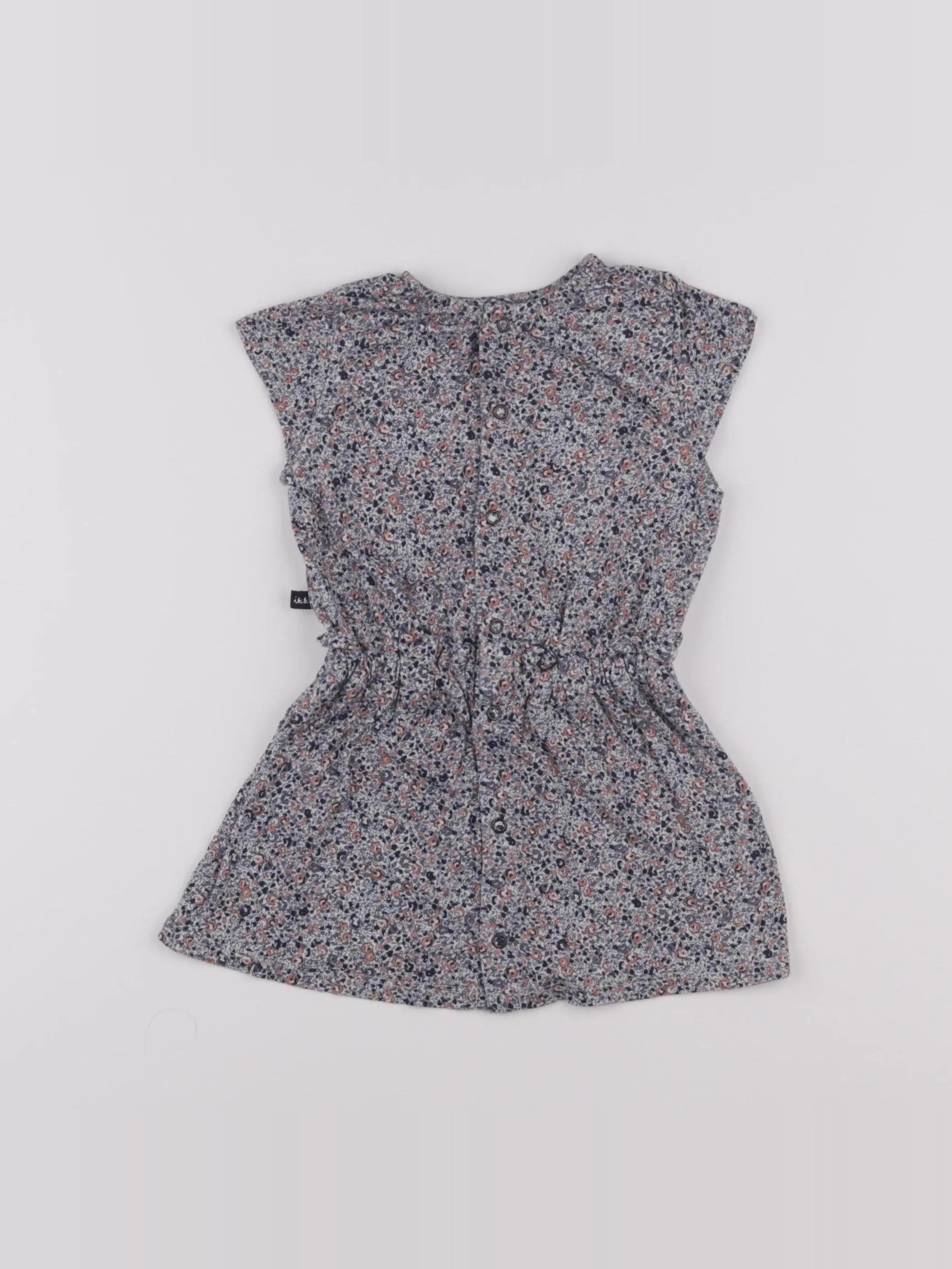IKKS - robe bleu - 12 mois
