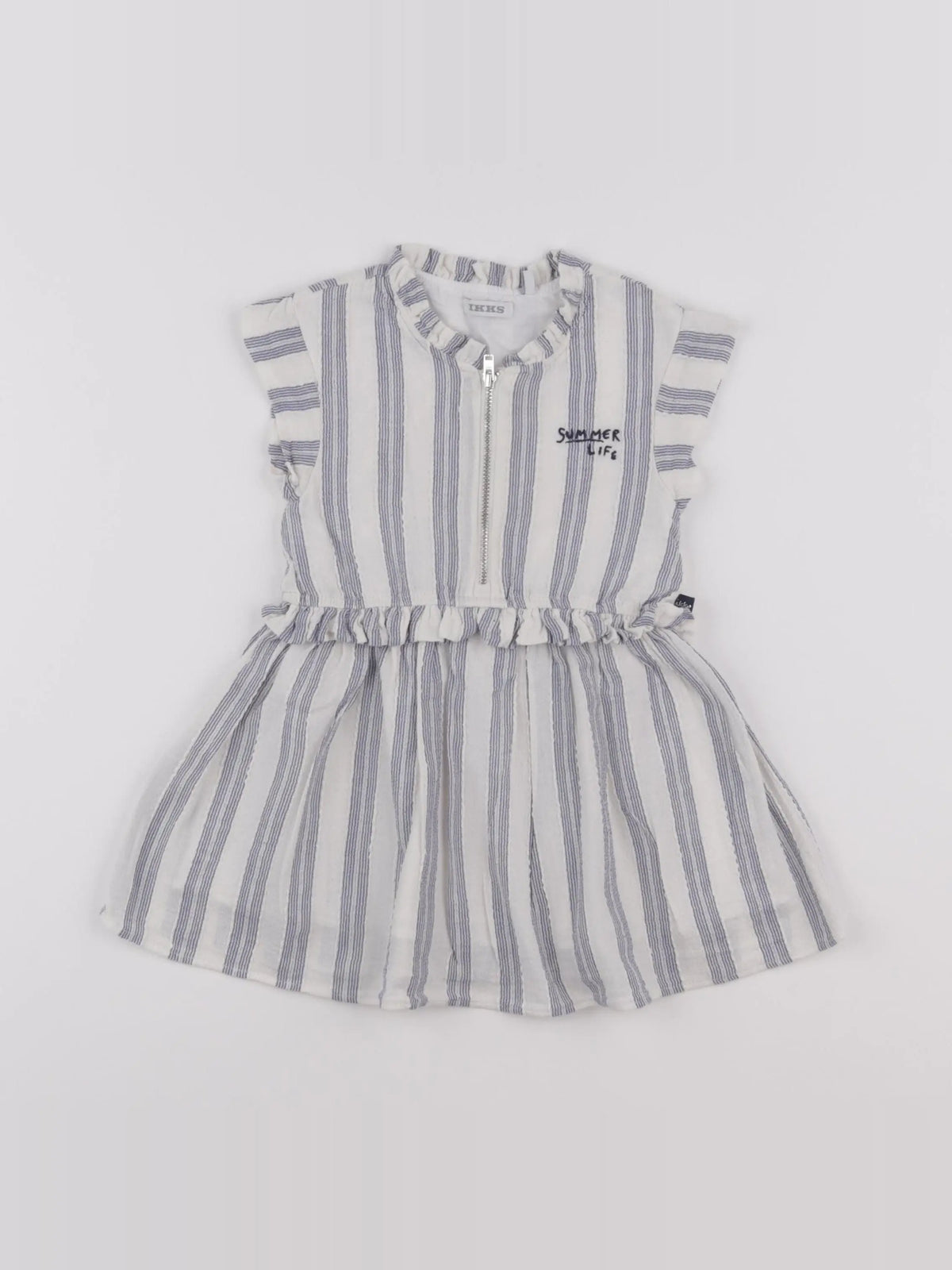 IKKS - robe bleu - 18 mois
