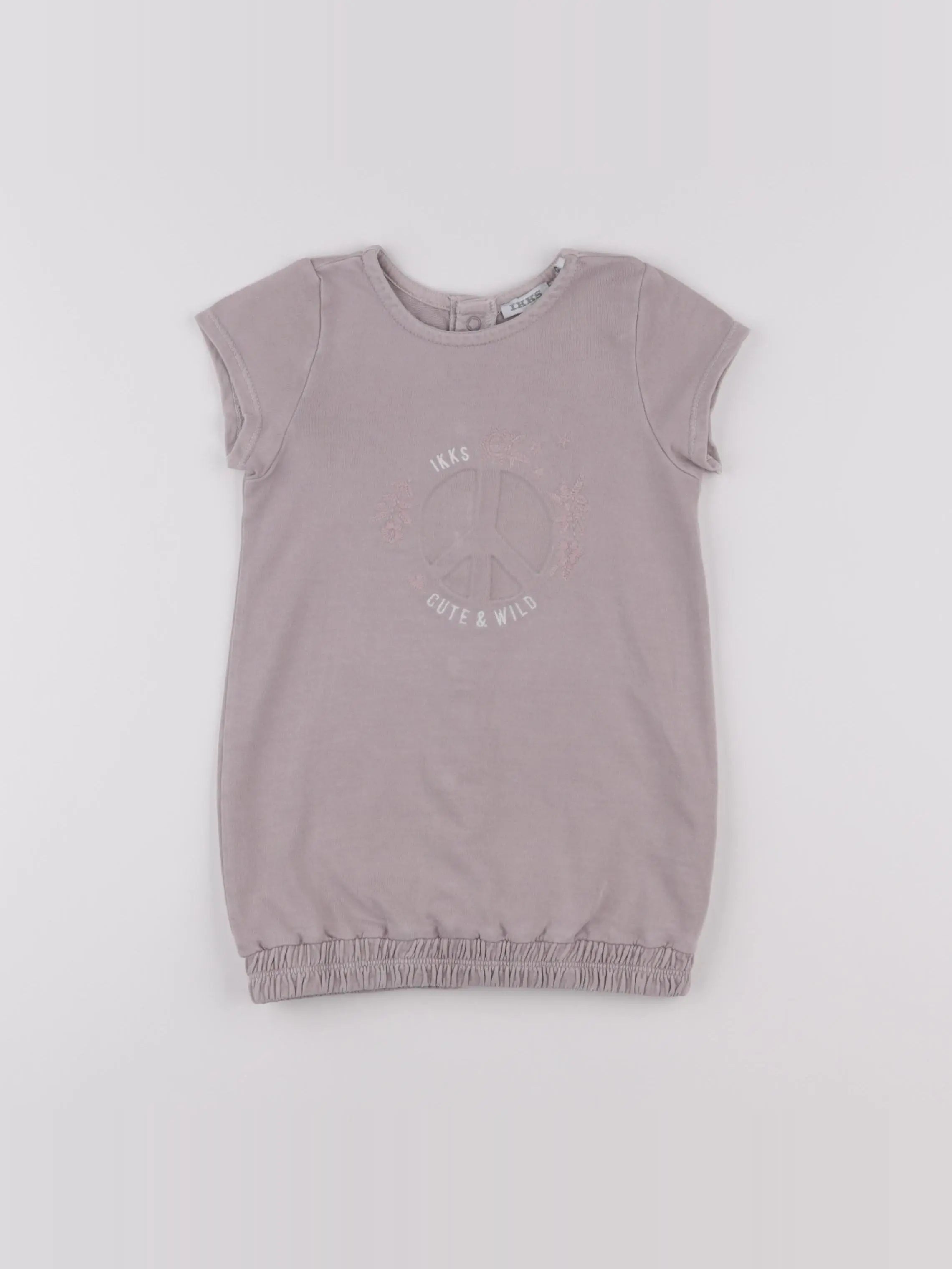 IKKS - robe violet - 18 mois