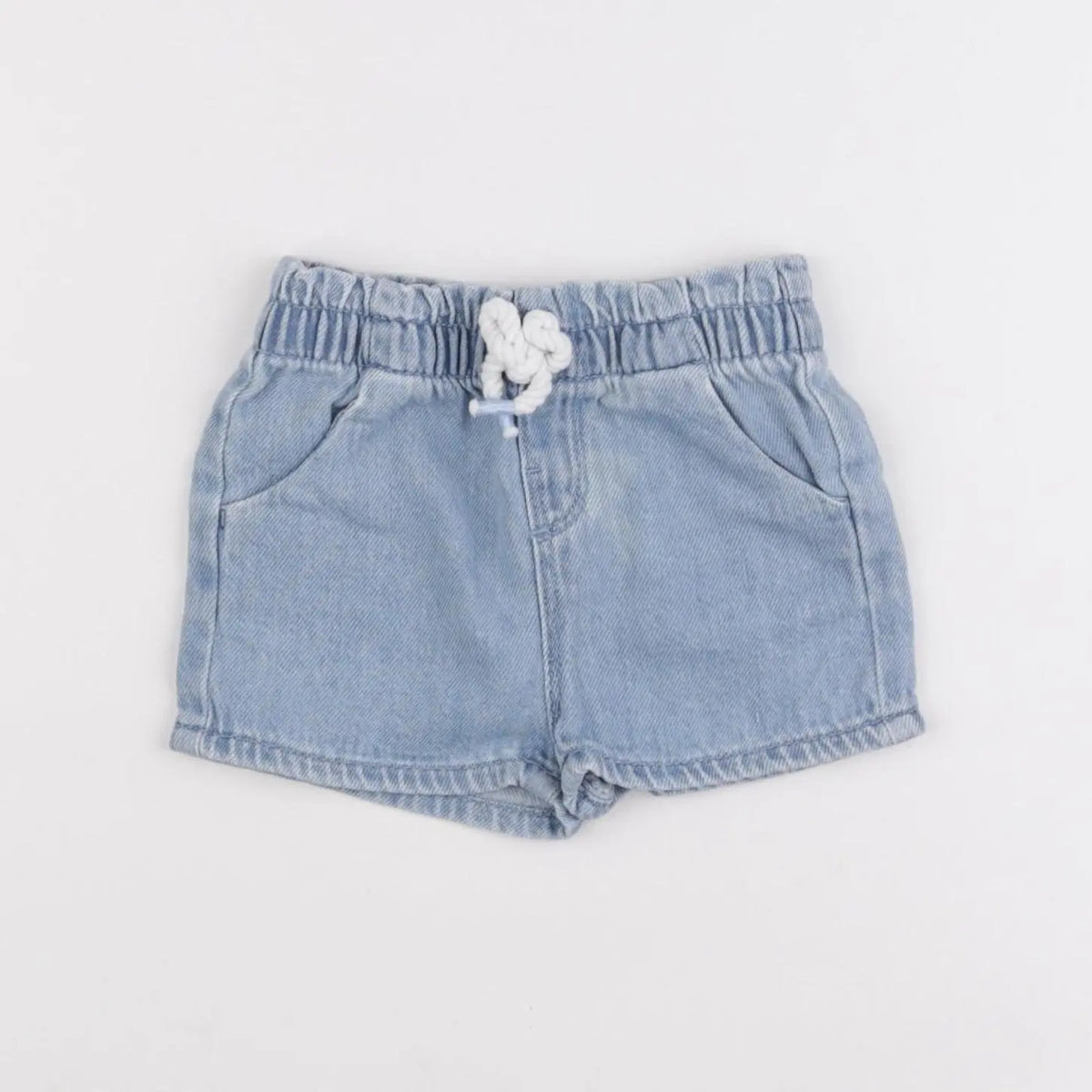 Vertbaudet - short bleu - 6 mois