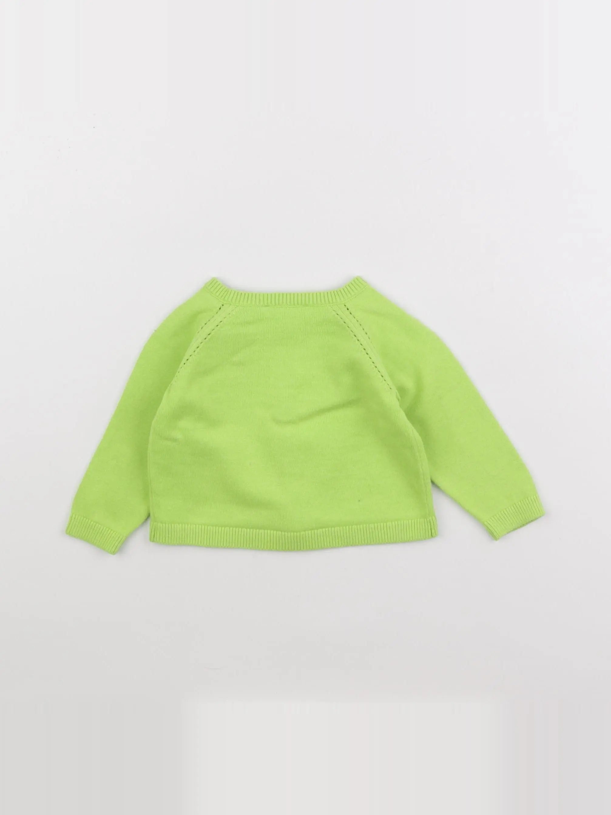 Jacadi - gilet vert - 6 mois