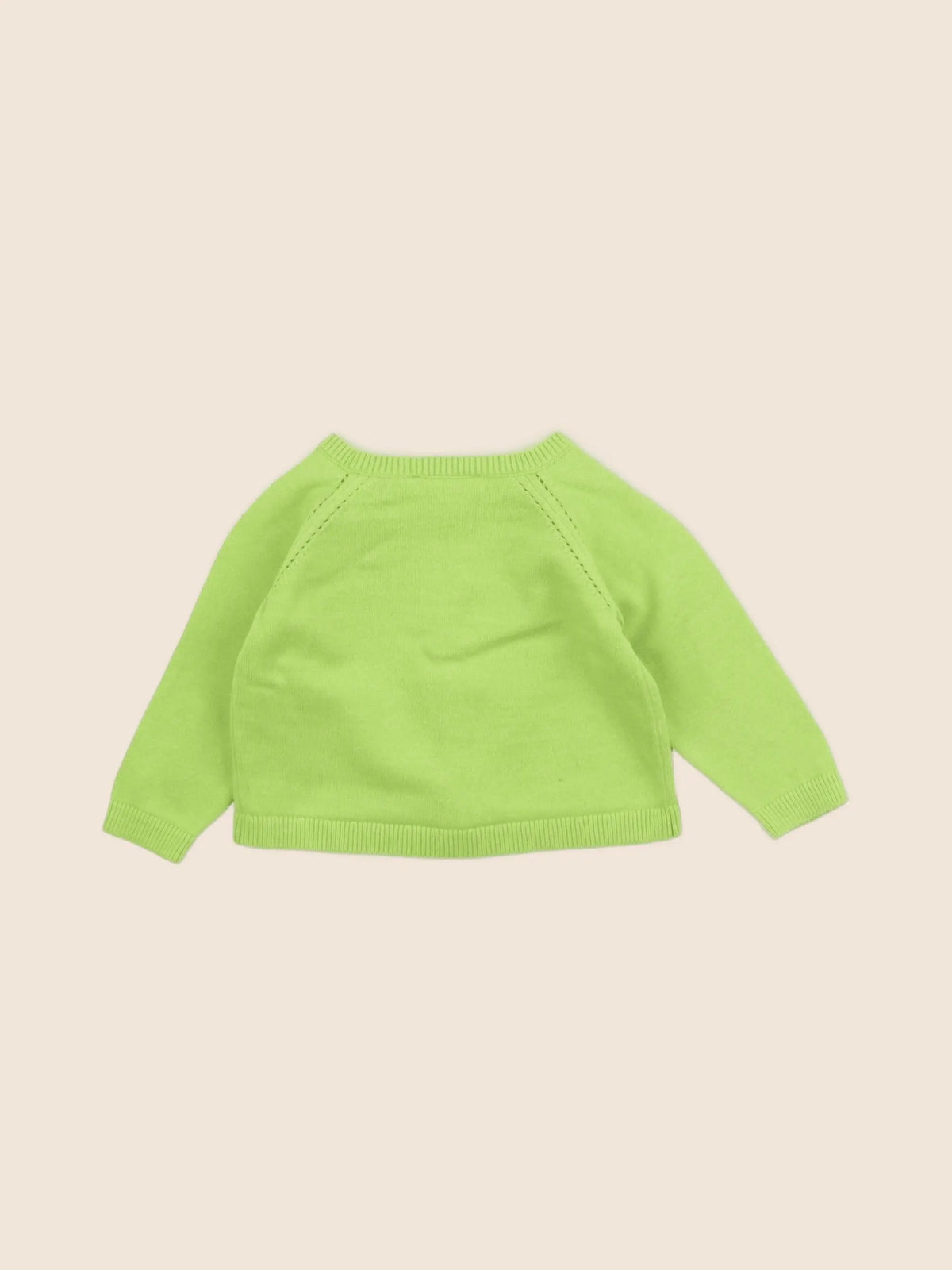 Jacadi - gilet vert - 6 mois
