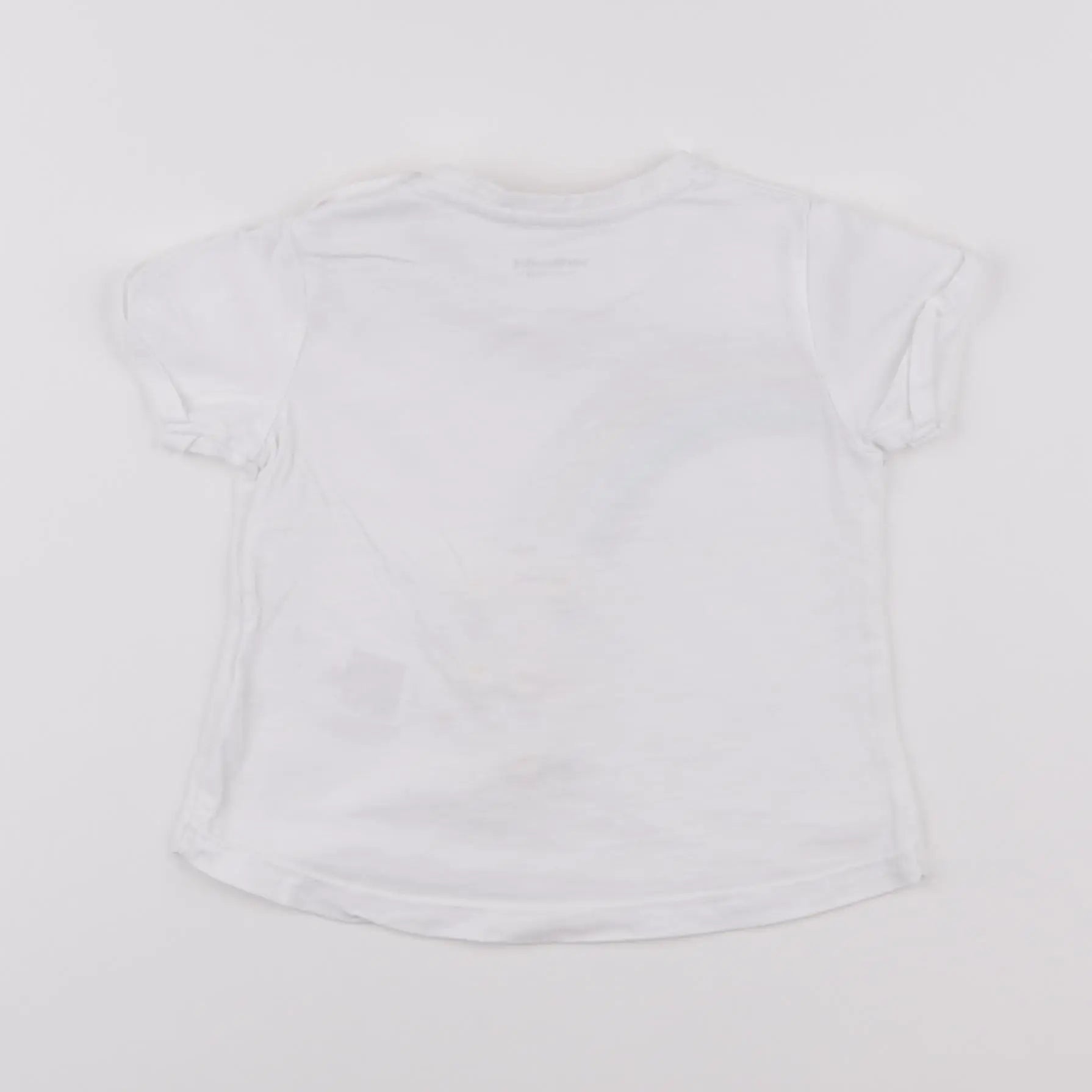 Vertbaudet - tee-shirt blanc - 12 mois