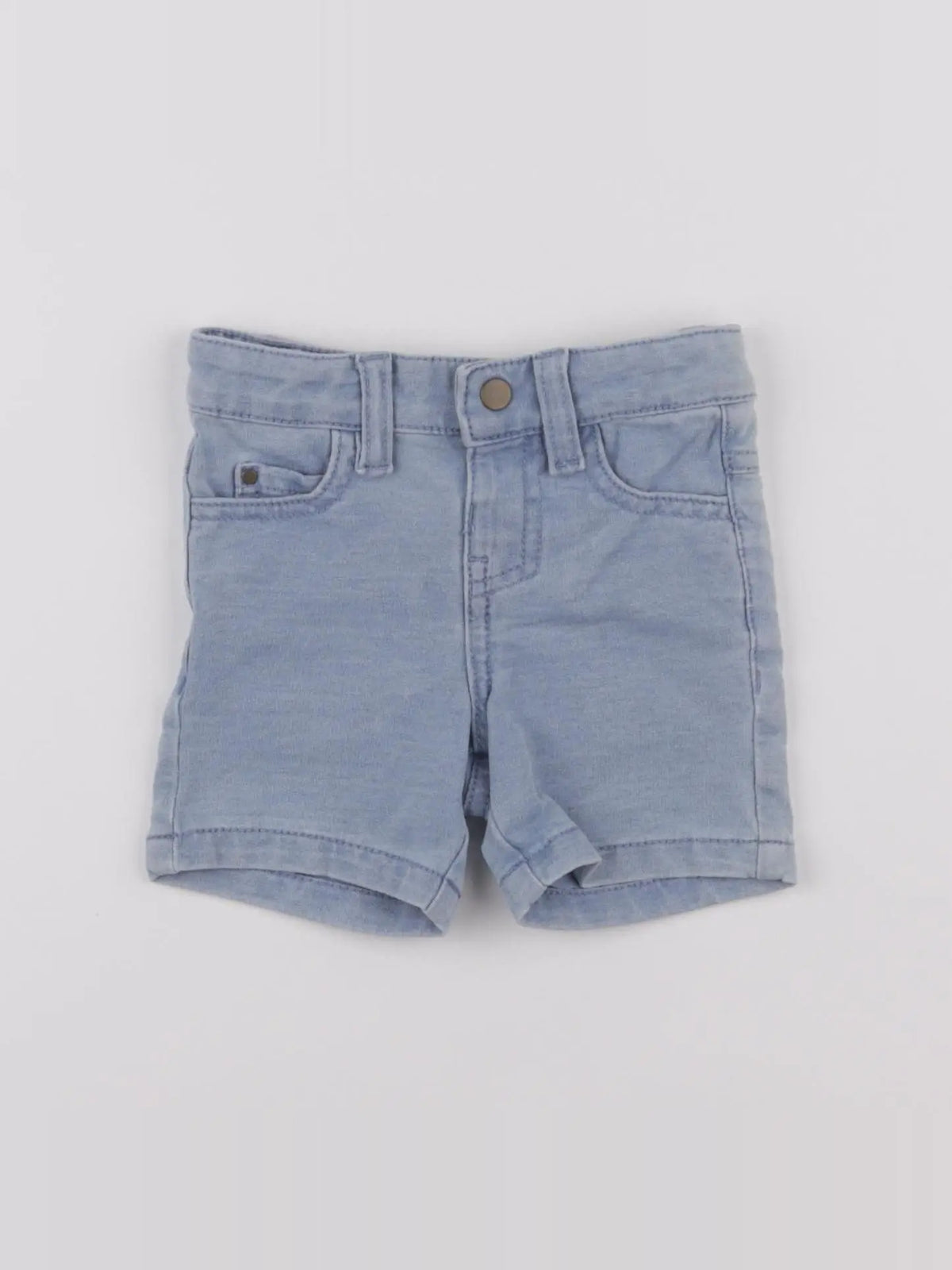 Boutchou - short bleu - 6 mois