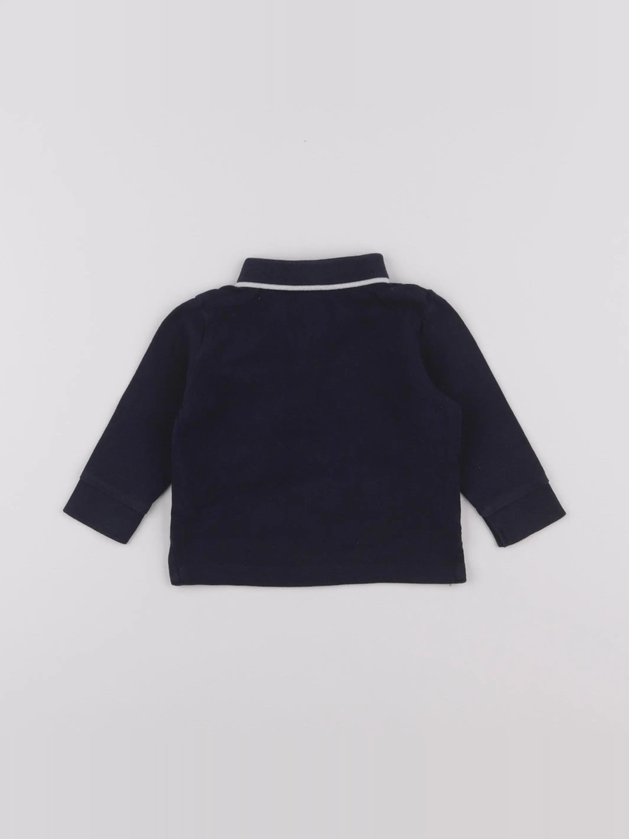 Boutchou - polo bleu - 6 mois