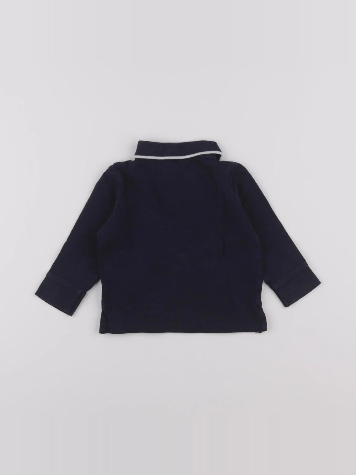 Boutchou - polo bleu - 9 mois