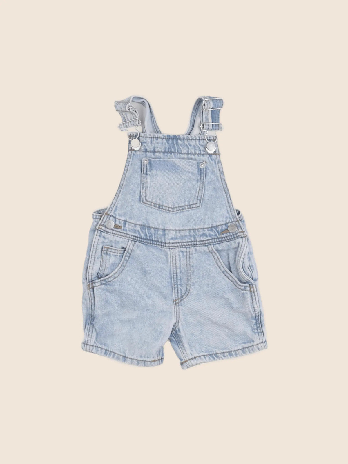 Zara - salopette bleu - 3/6 mois