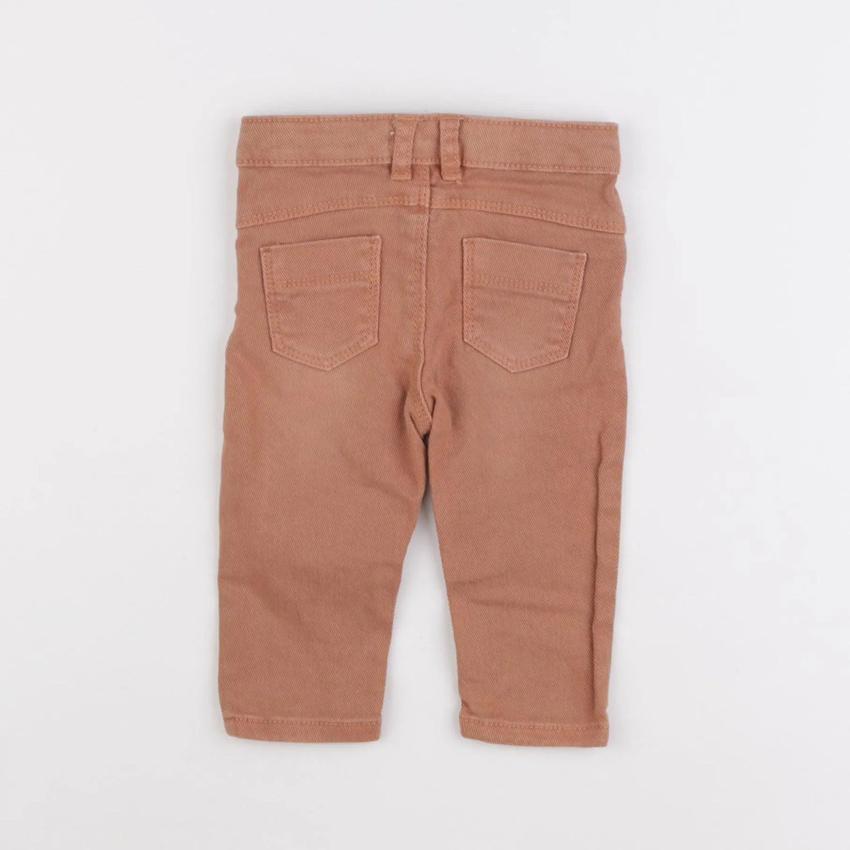 Vertbaudet - jean marron - 6 mois