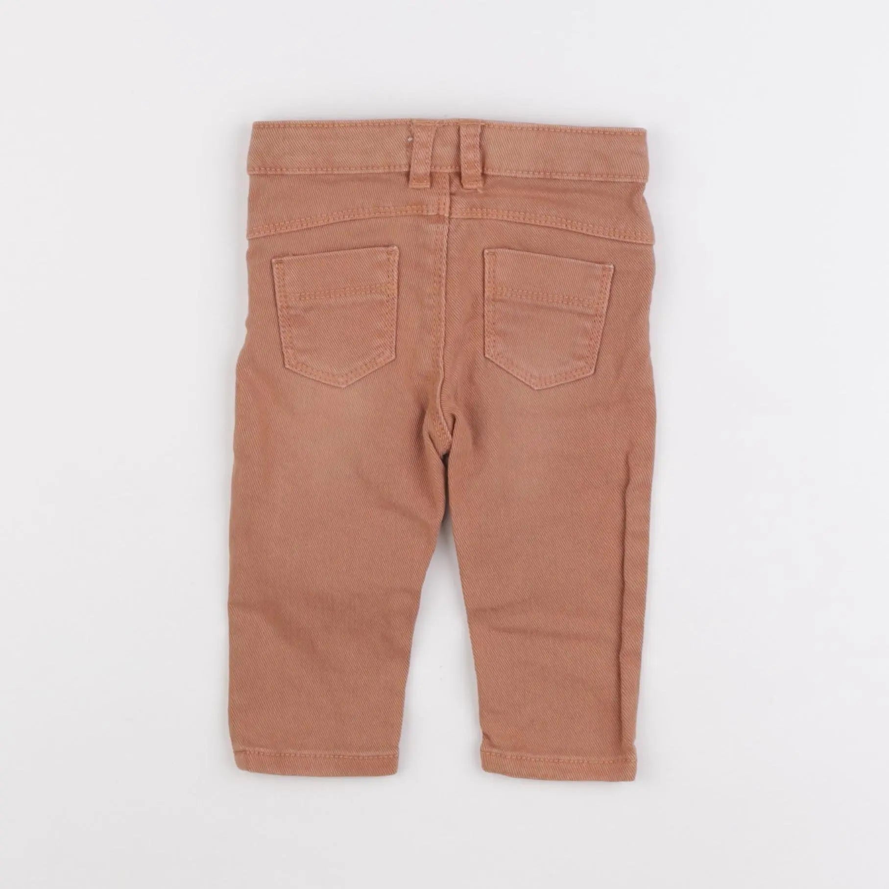 Vertbaudet - jean marron - 6 mois