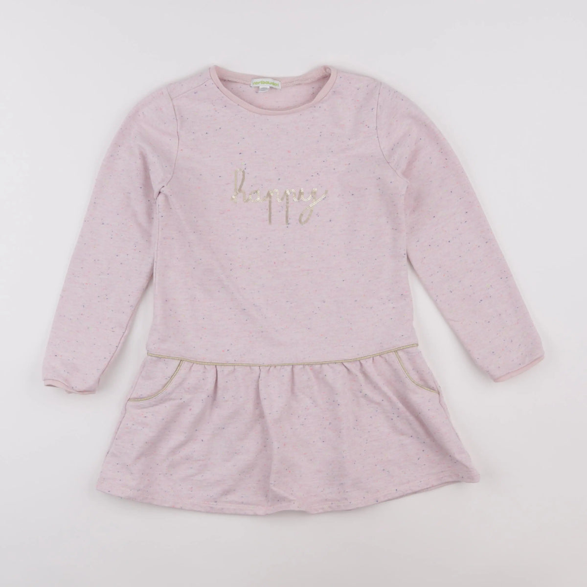 Vertbaudet - robe rose - 8 ans