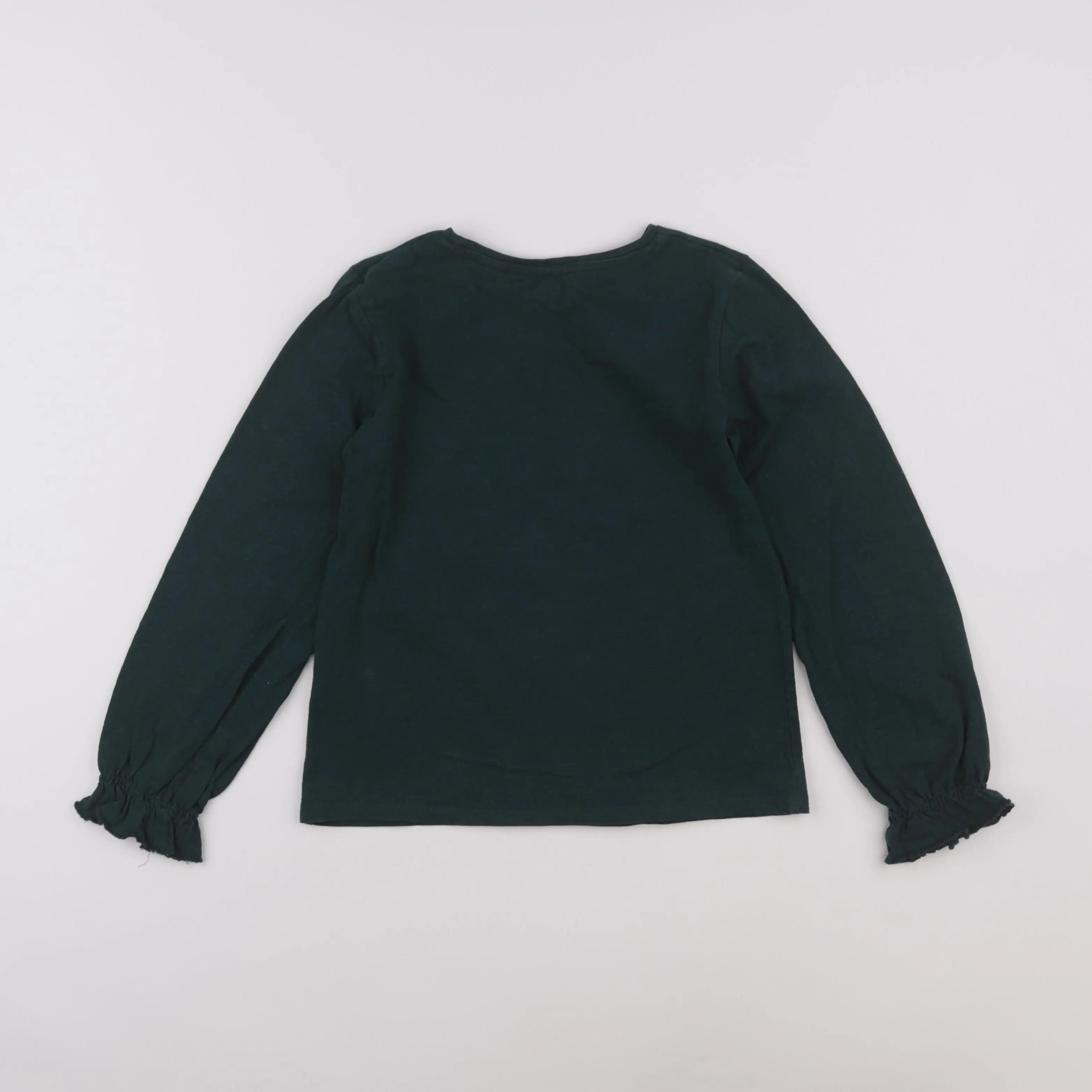 Vertbaudet - tee-shirt vert - 8 ans