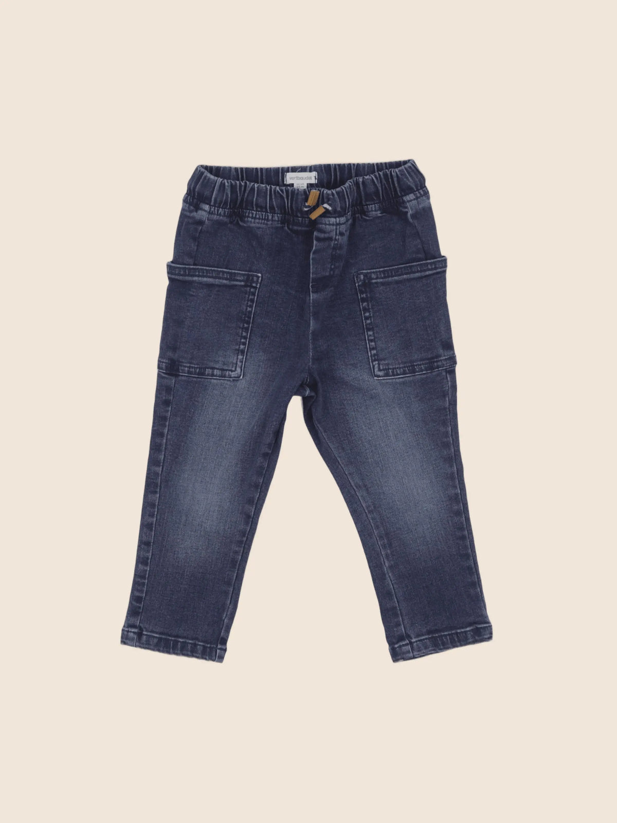 Vertbaudet - jegging bleu - 24 mois