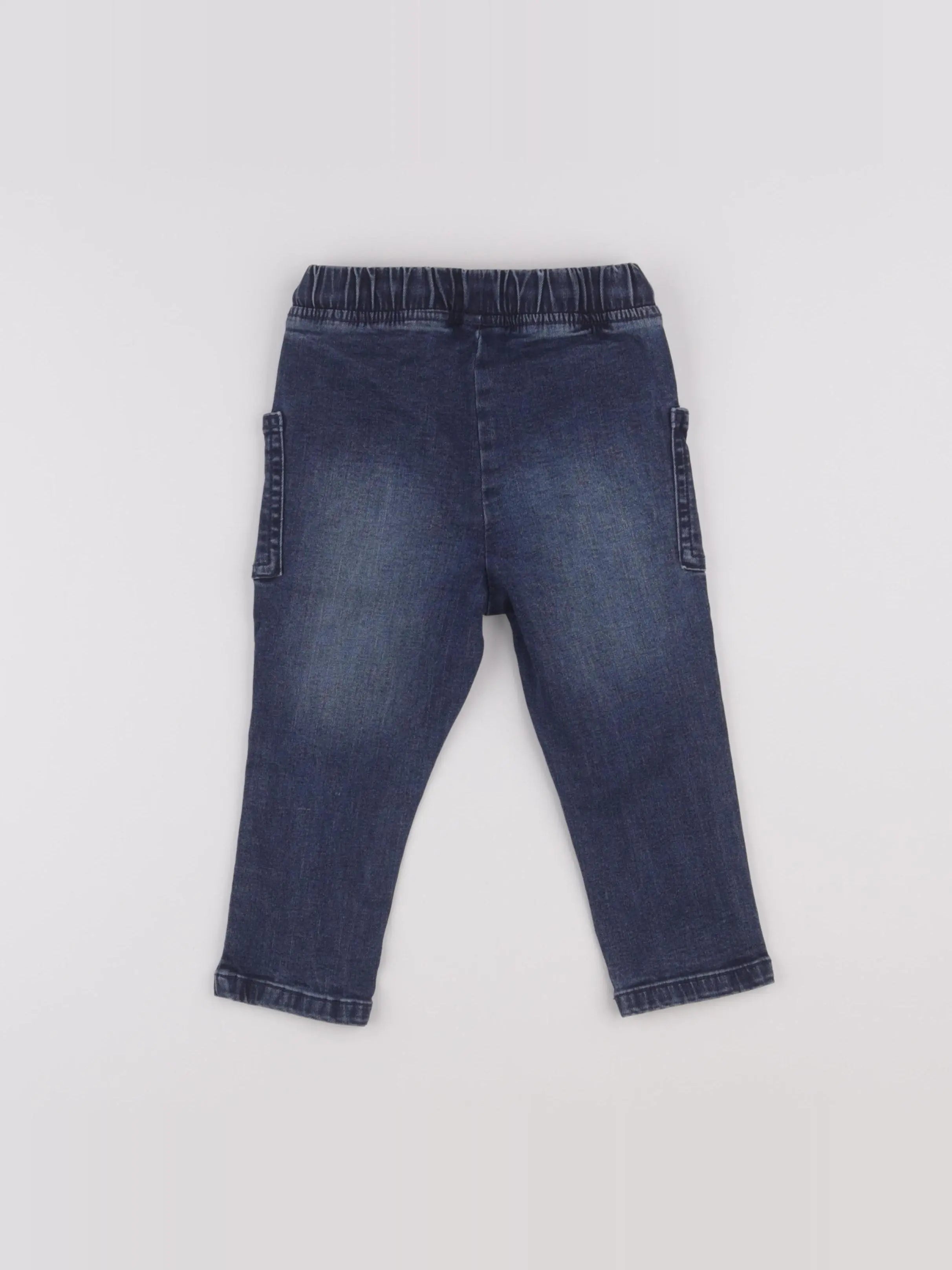 Vertbaudet - jegging bleu - 24 mois