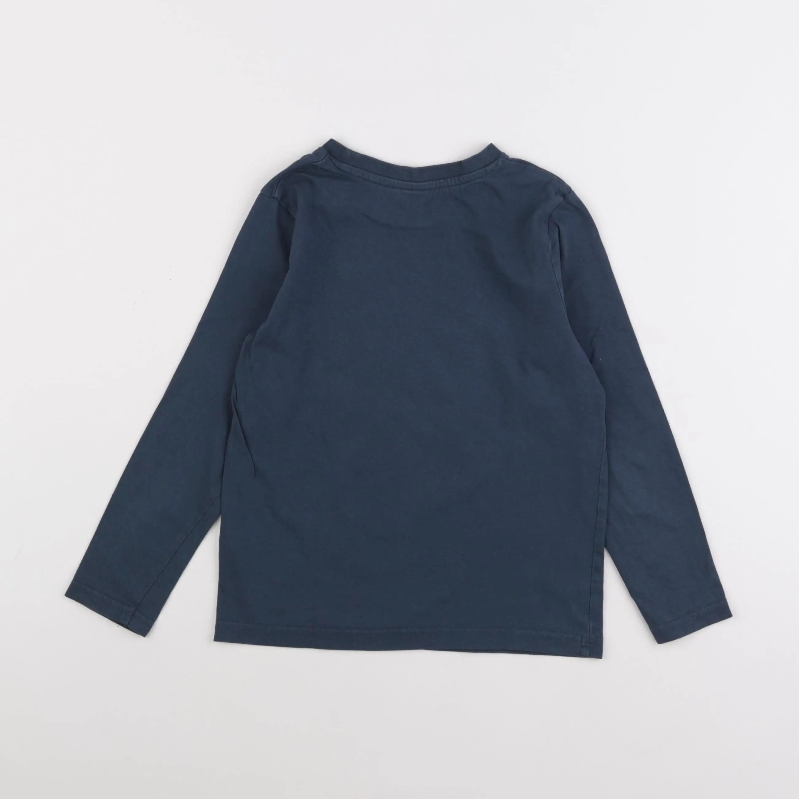 Vertbaudet - tee-shirt bleu - 8 ans
