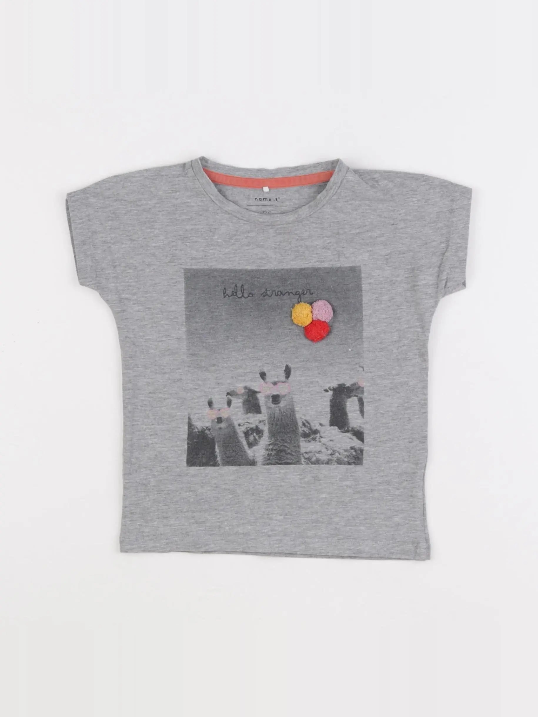 Name it - tee-shirt gris - 18/24 mois