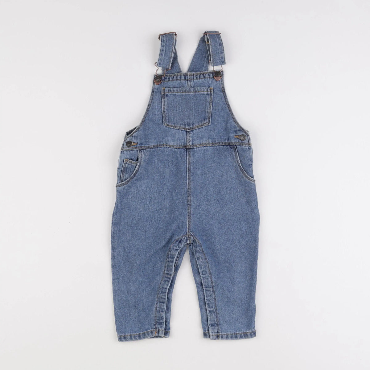 Vertbaudet - salopette bleu - 18 mois