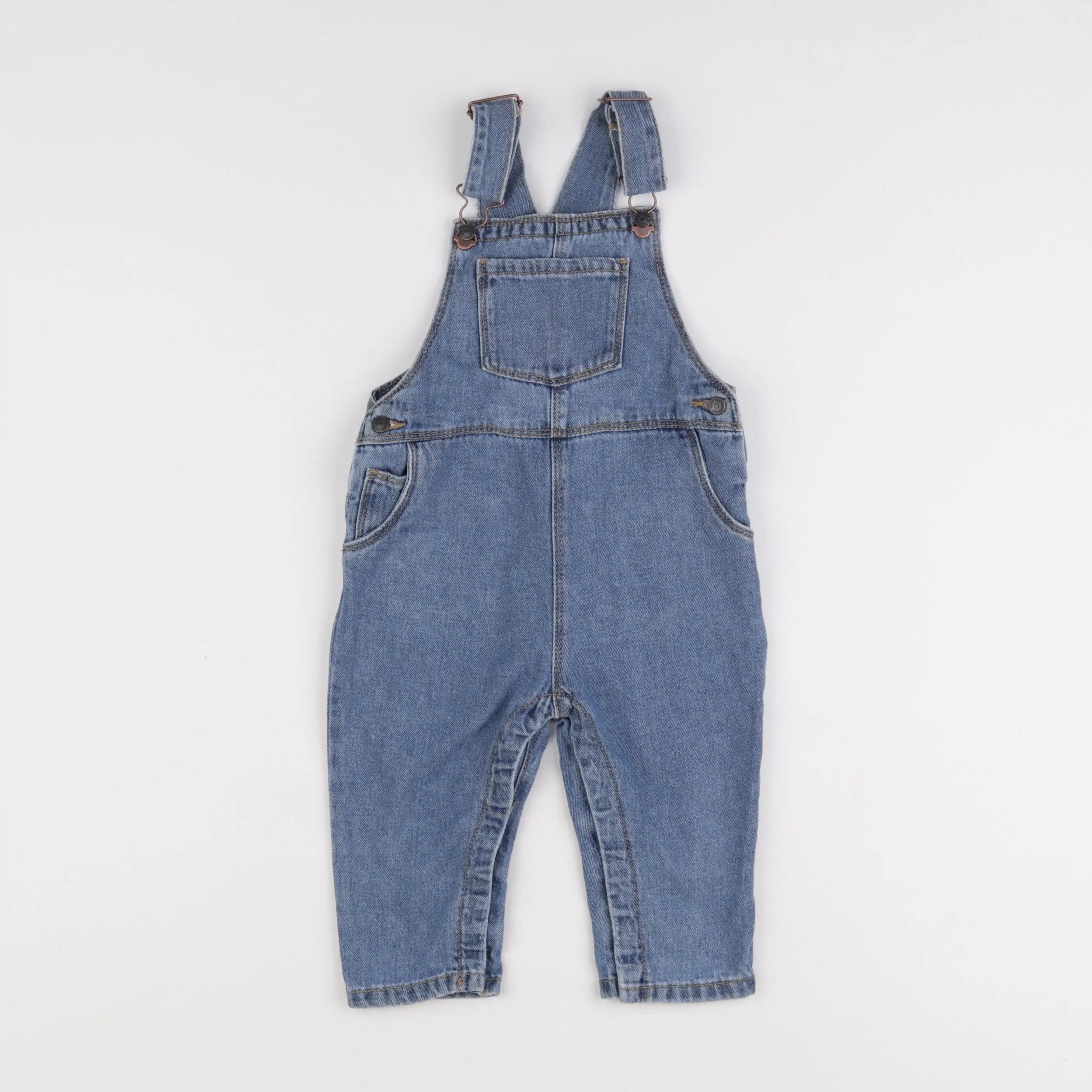 Vertbaudet - salopette bleu - 18 mois