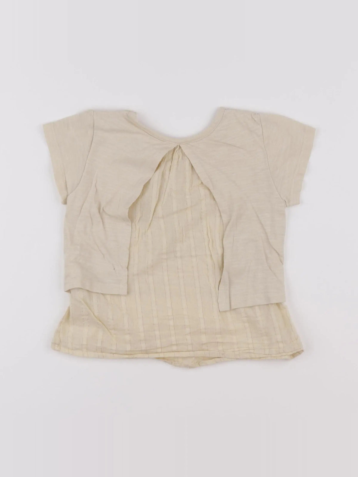 IKKS - tee-shirt jaune - 2 ans
