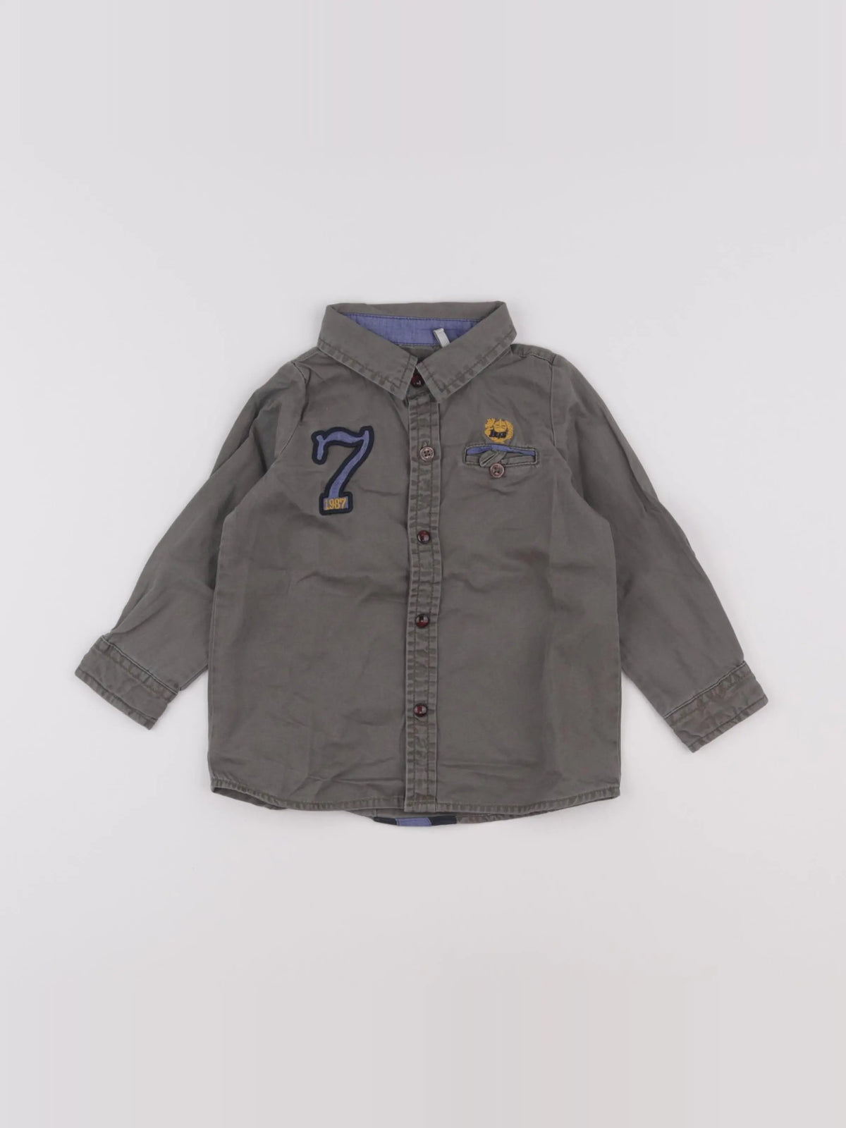 IKKS - chemise gris - 18 mois