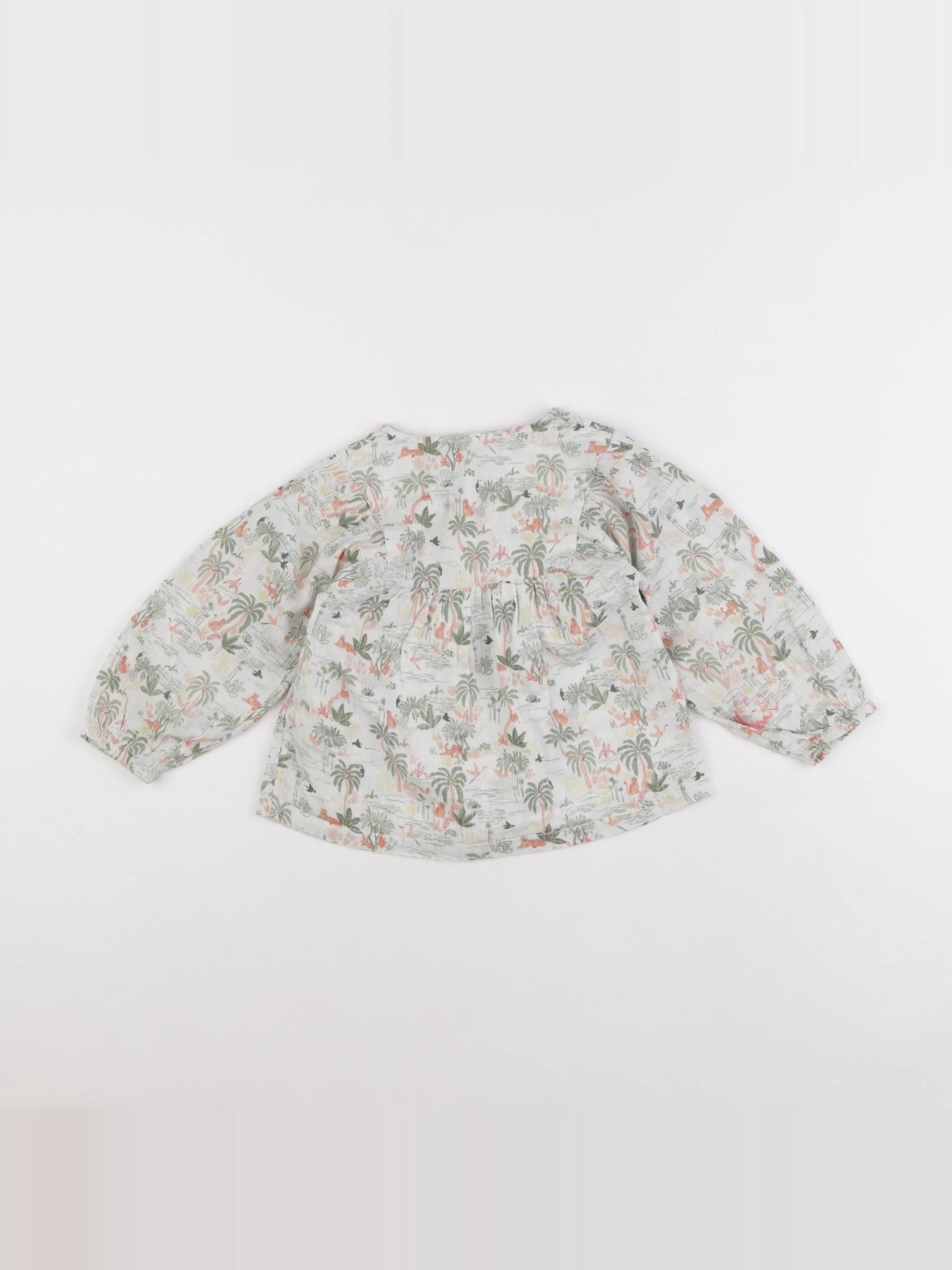 Tape à l'oeil - blouse blanc - 24 mois